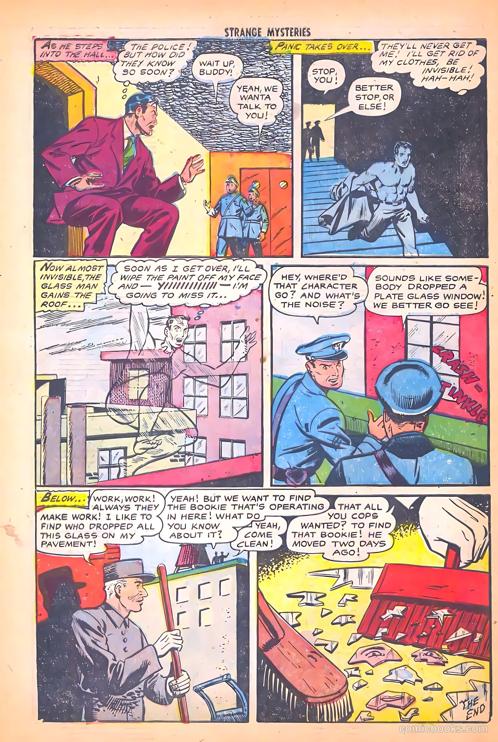 Strange Mysteries #15 (1954) — page 34