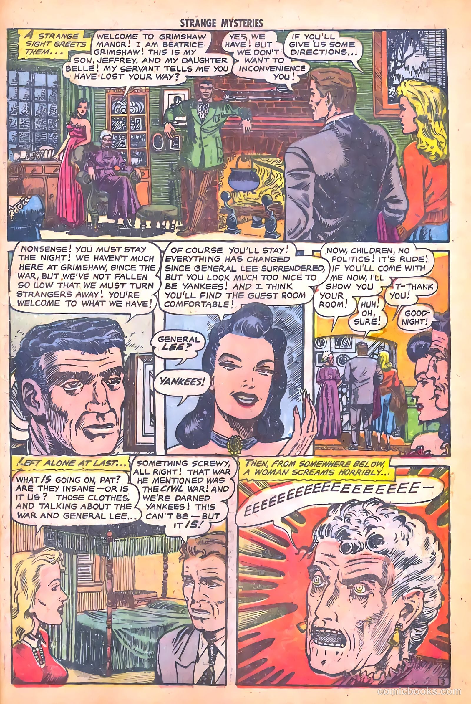 Strange Mysteries #16 (1954) — page 13