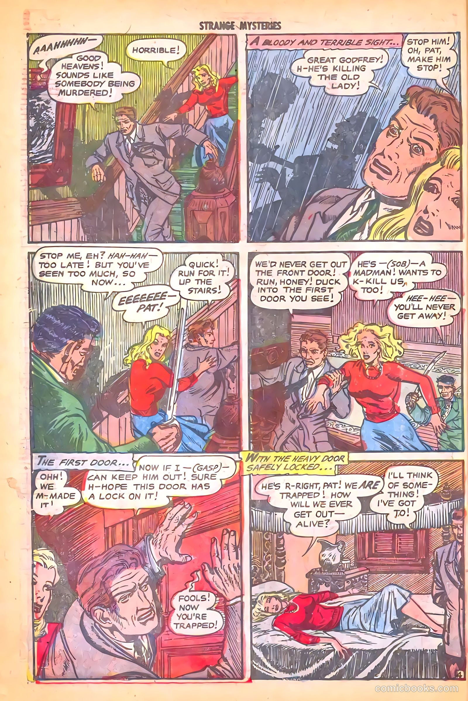 Strange Mysteries #16 (1954) — page 14