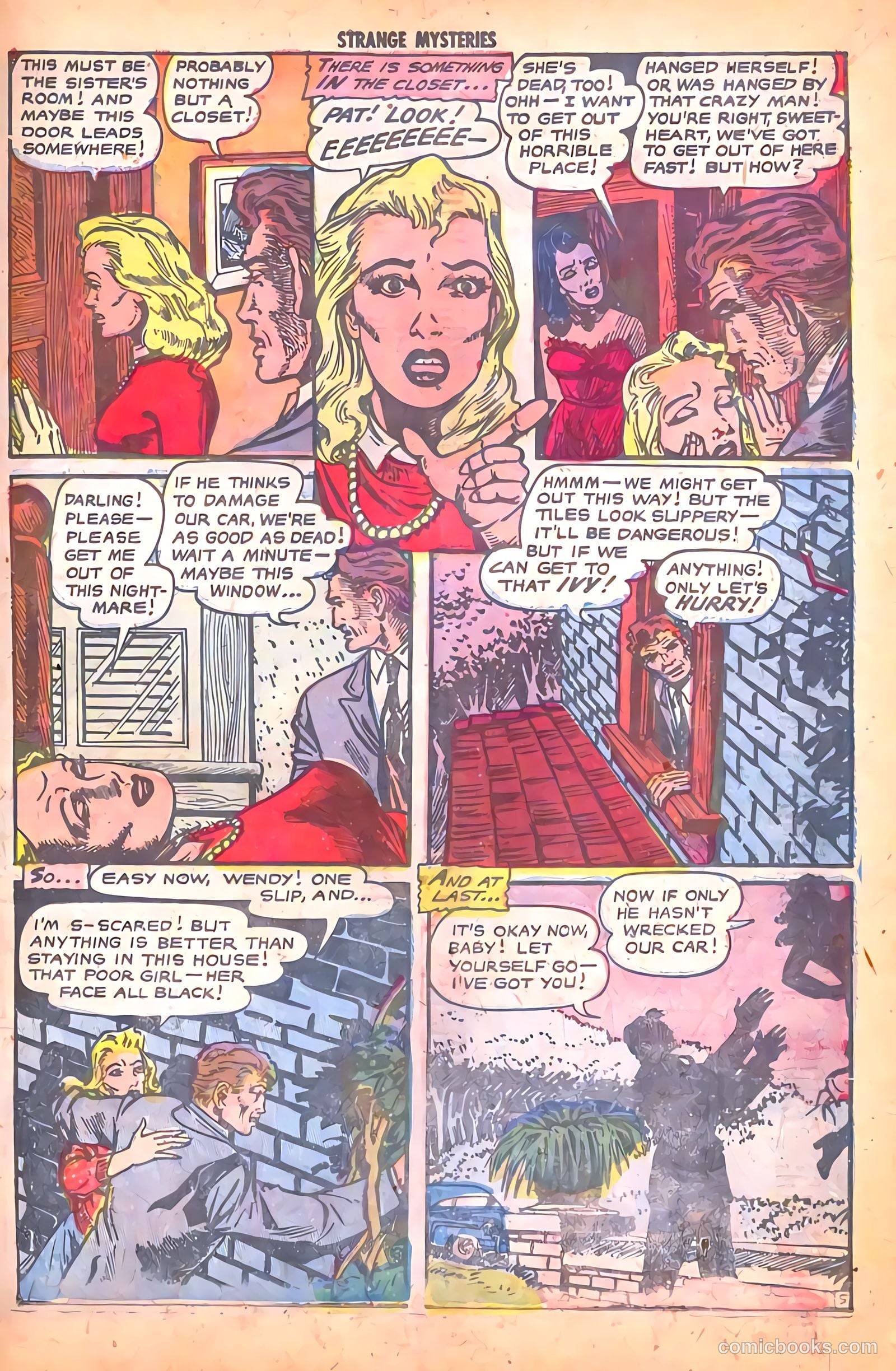 Strange Mysteries #16 (1954) — page 15