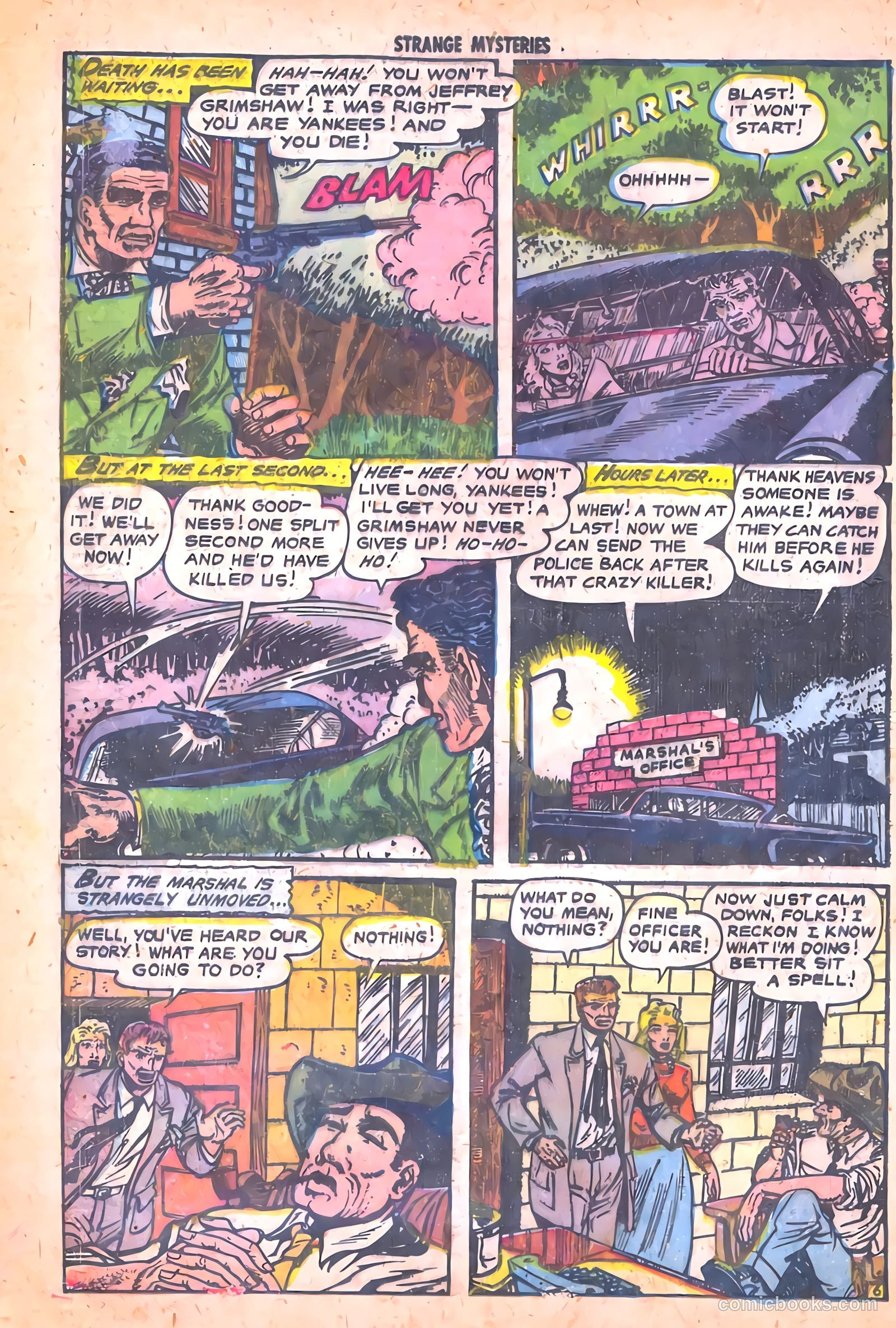 Strange Mysteries #16 (1954) — page 16