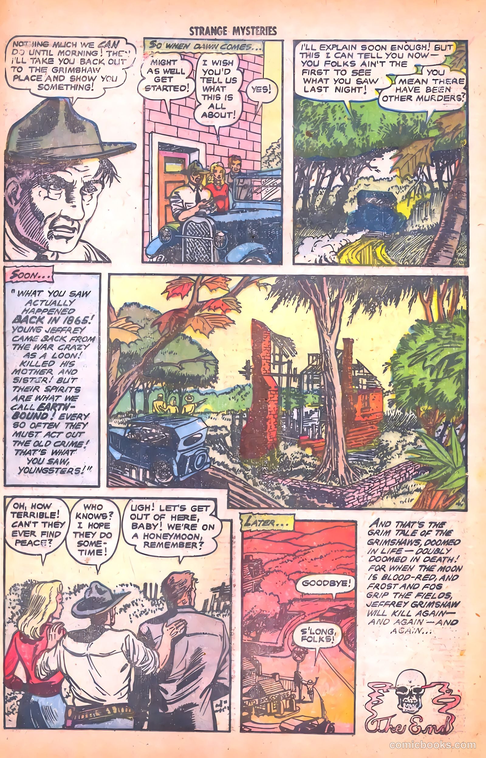 Strange Mysteries #16 (1954) — page 17