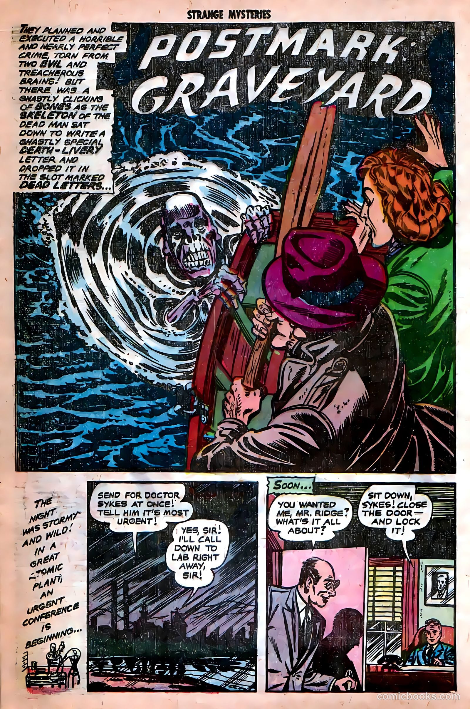 Strange Mysteries #16 (1954) — page 20