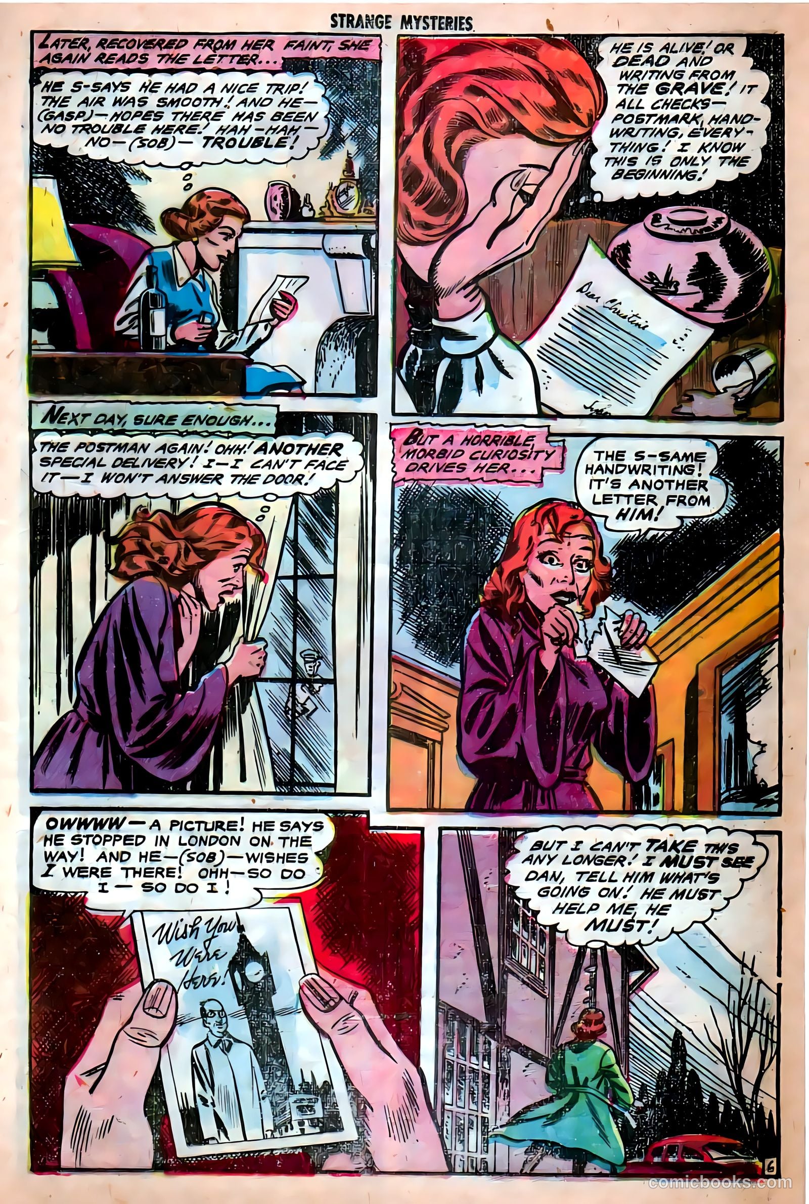 Strange Mysteries #16 (1954) — page 25