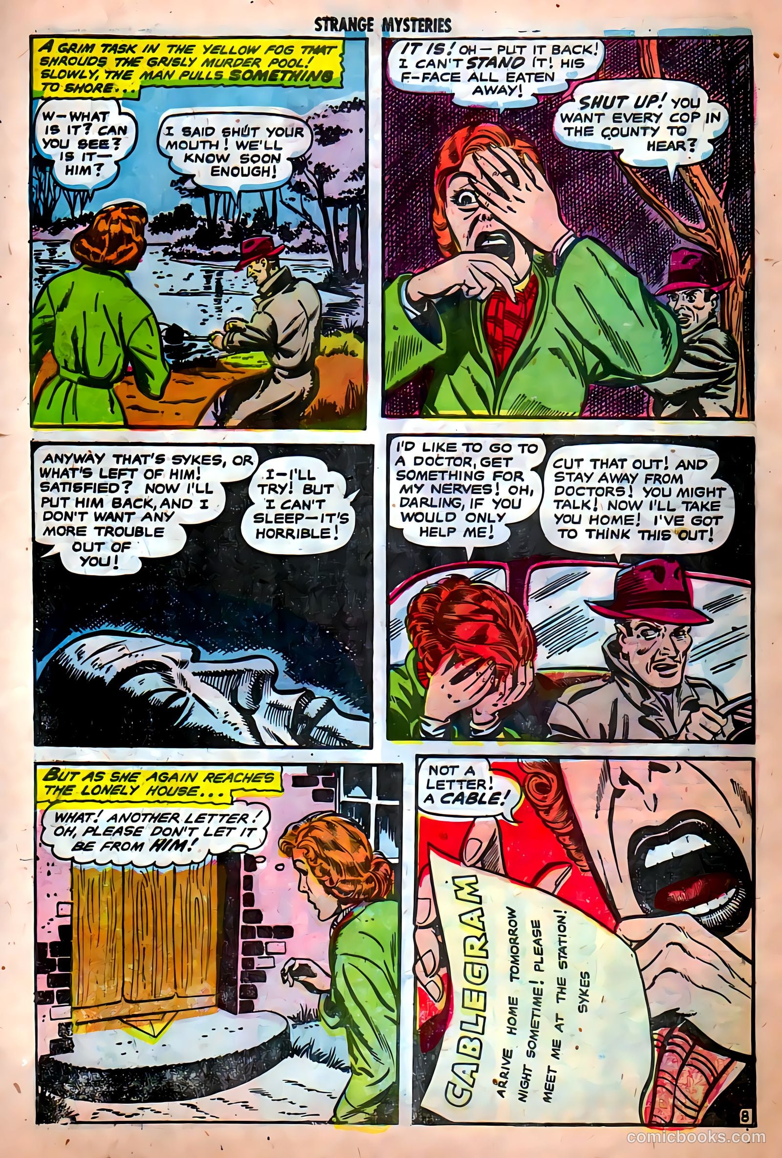 Strange Mysteries #16 (1954) — page 27