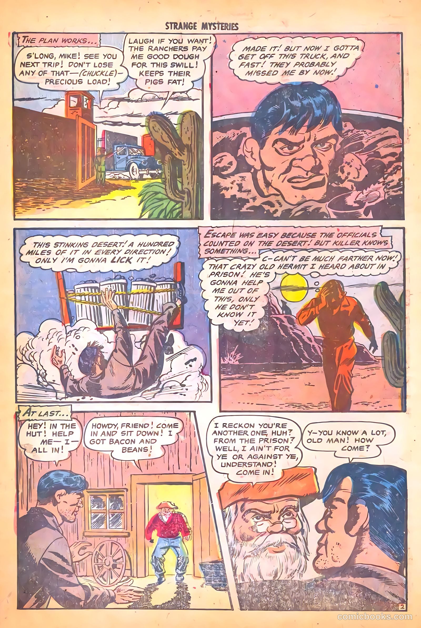 Strange Mysteries #16 (1954) — page 30