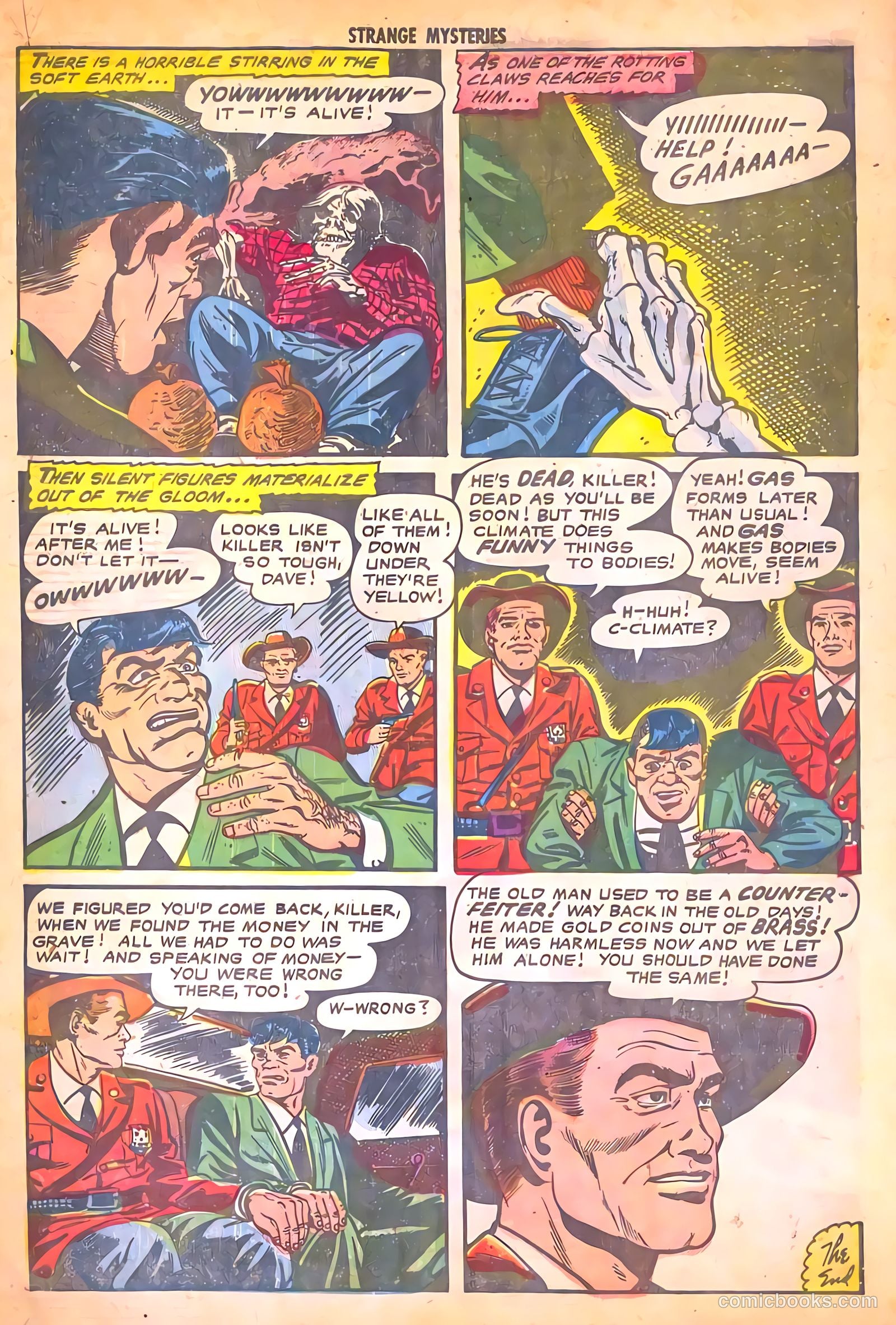 Strange Mysteries #16 (1954) — page 34