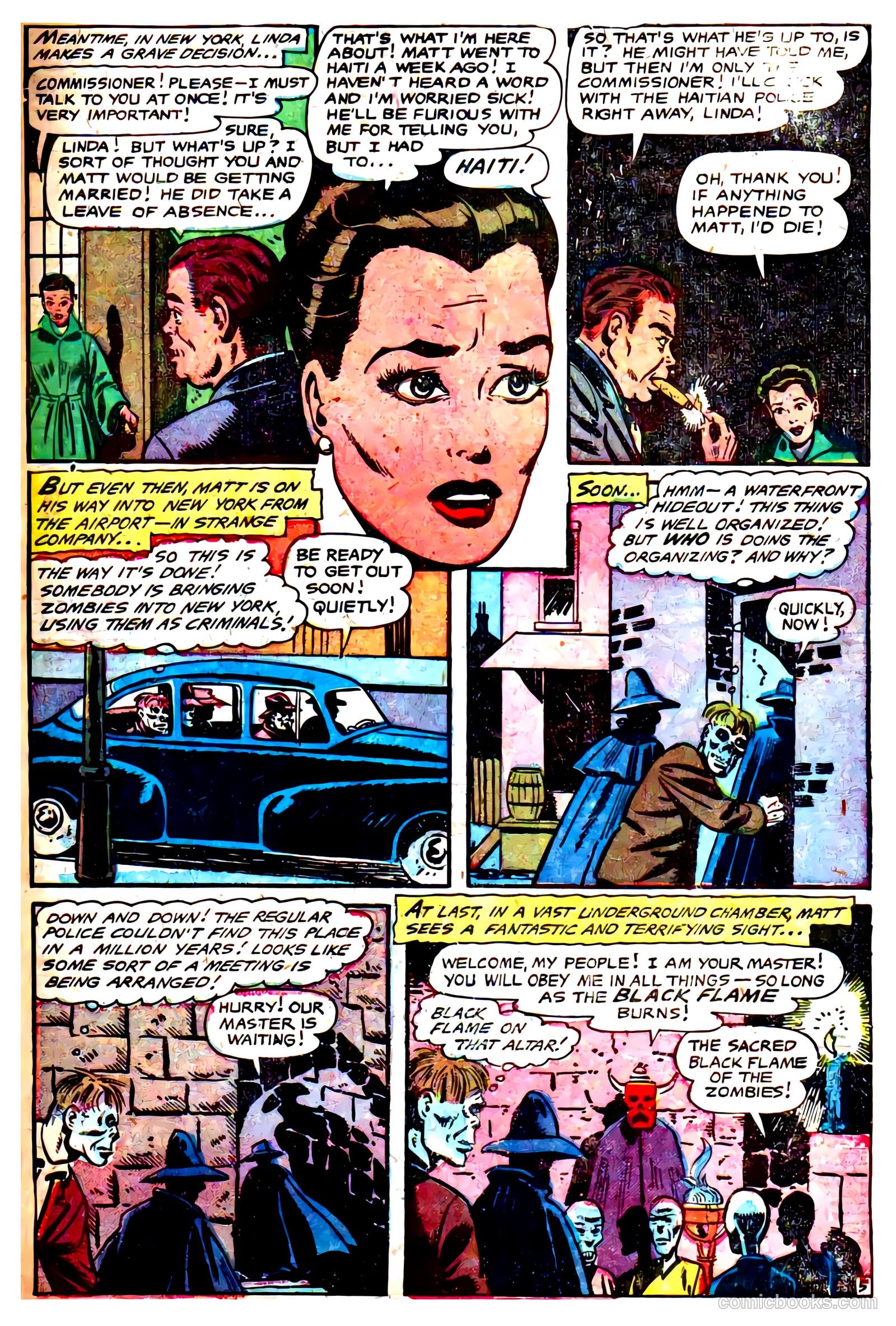 Strange Mysteries #17 (1954) — page 6 of 16