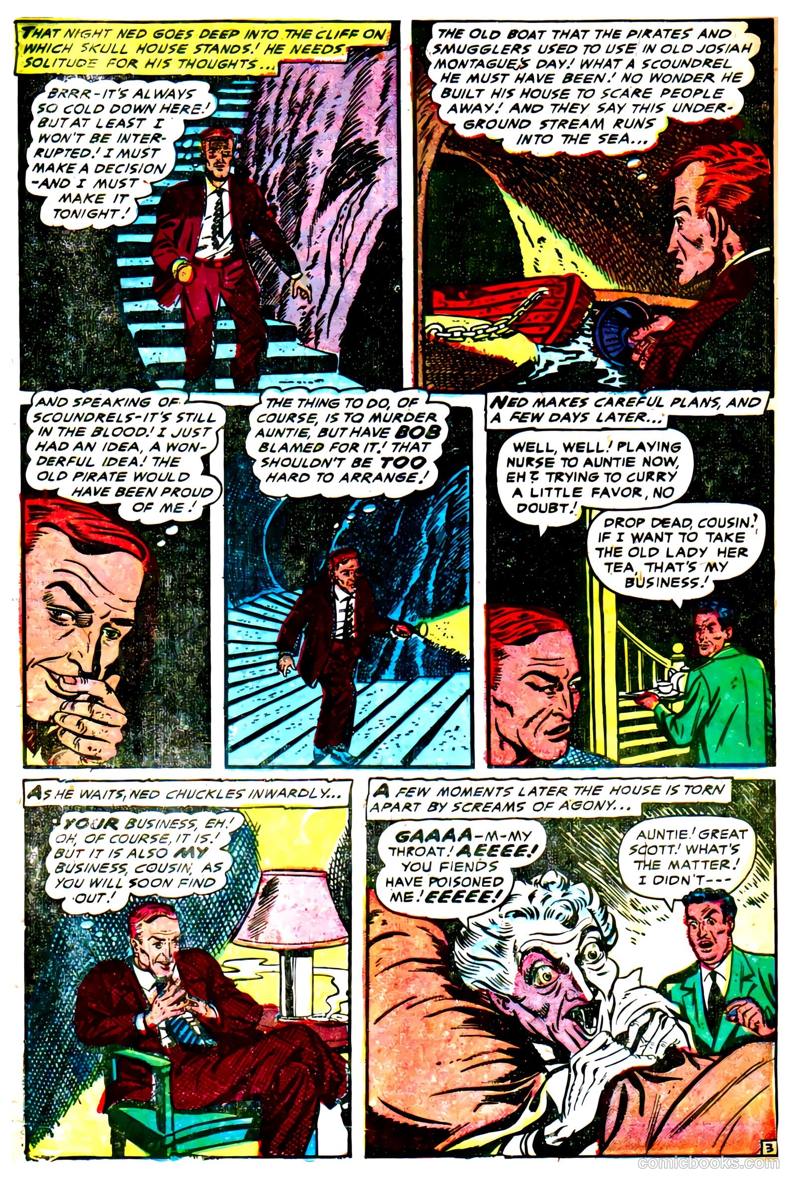 Strange Mysteries #17 (1954) — page 13 of 16