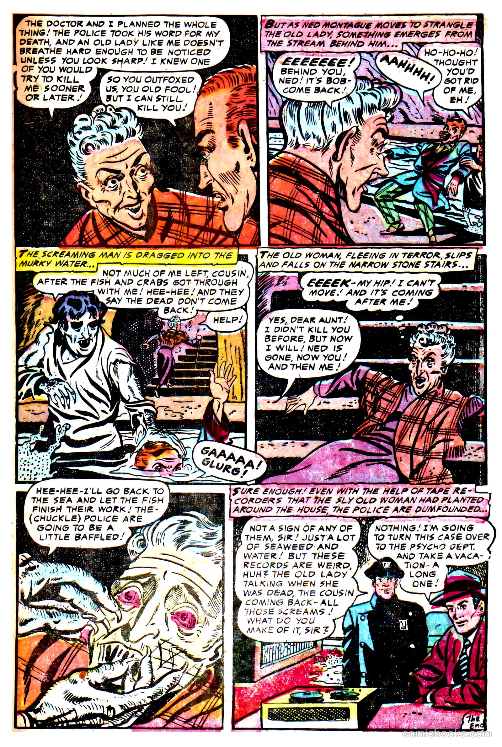 Strange Mysteries #17 (1954) — page 16 of 16