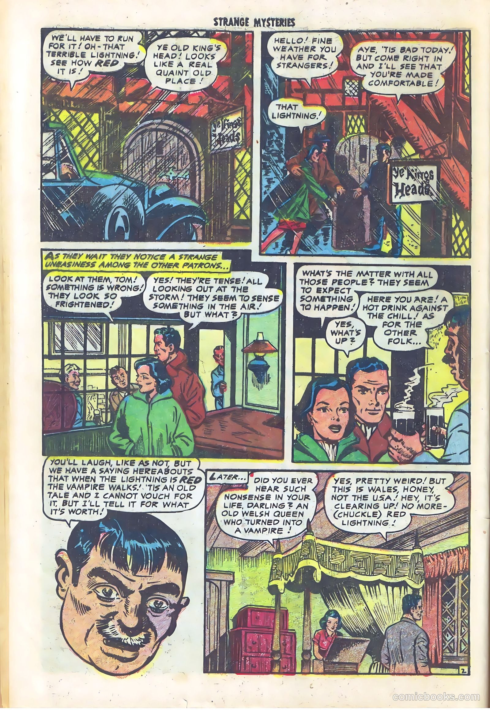 Strange Mysteries #17 (1954) — page 18 of 25