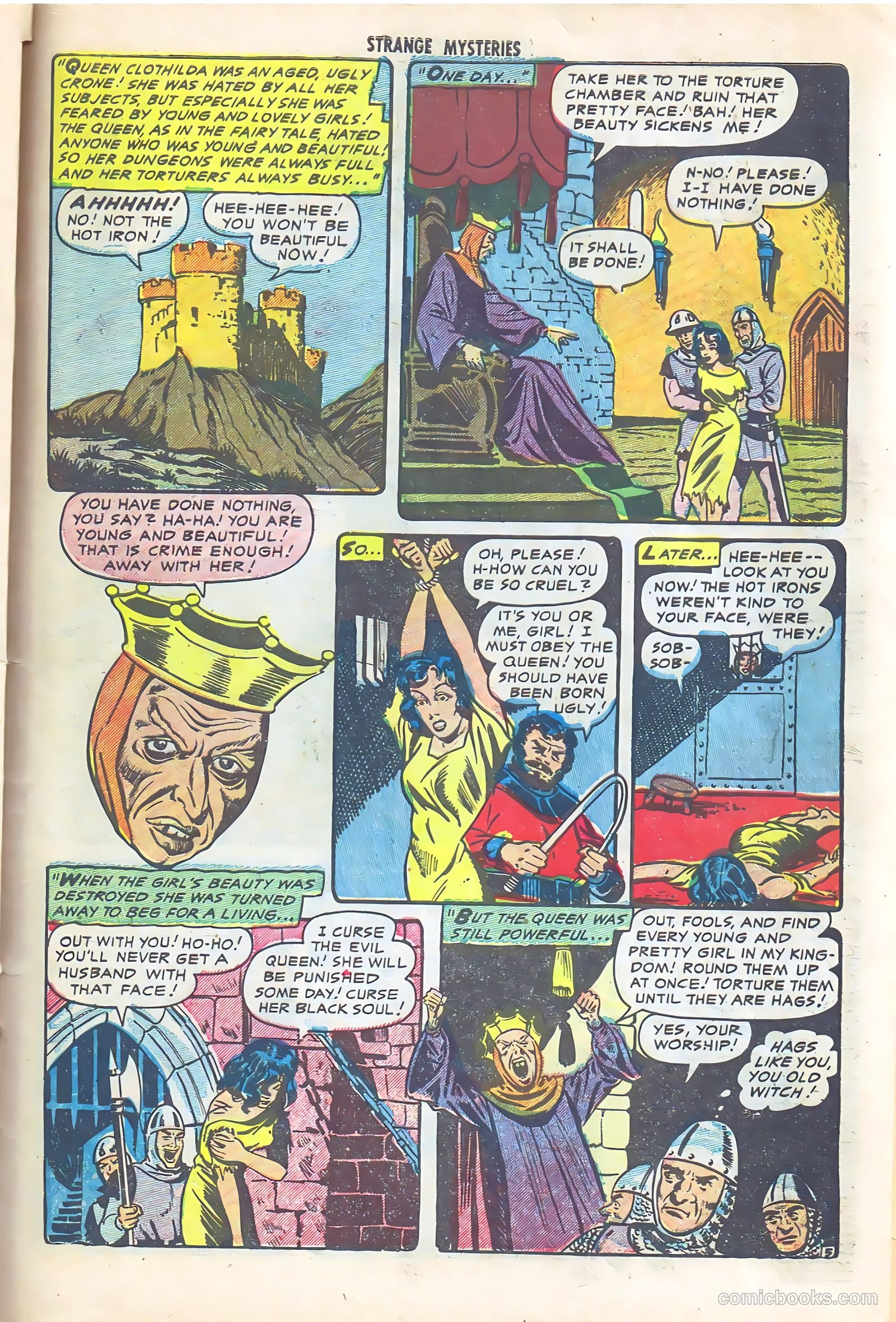 Strange Mysteries #17 (1954) — page 21 of 25