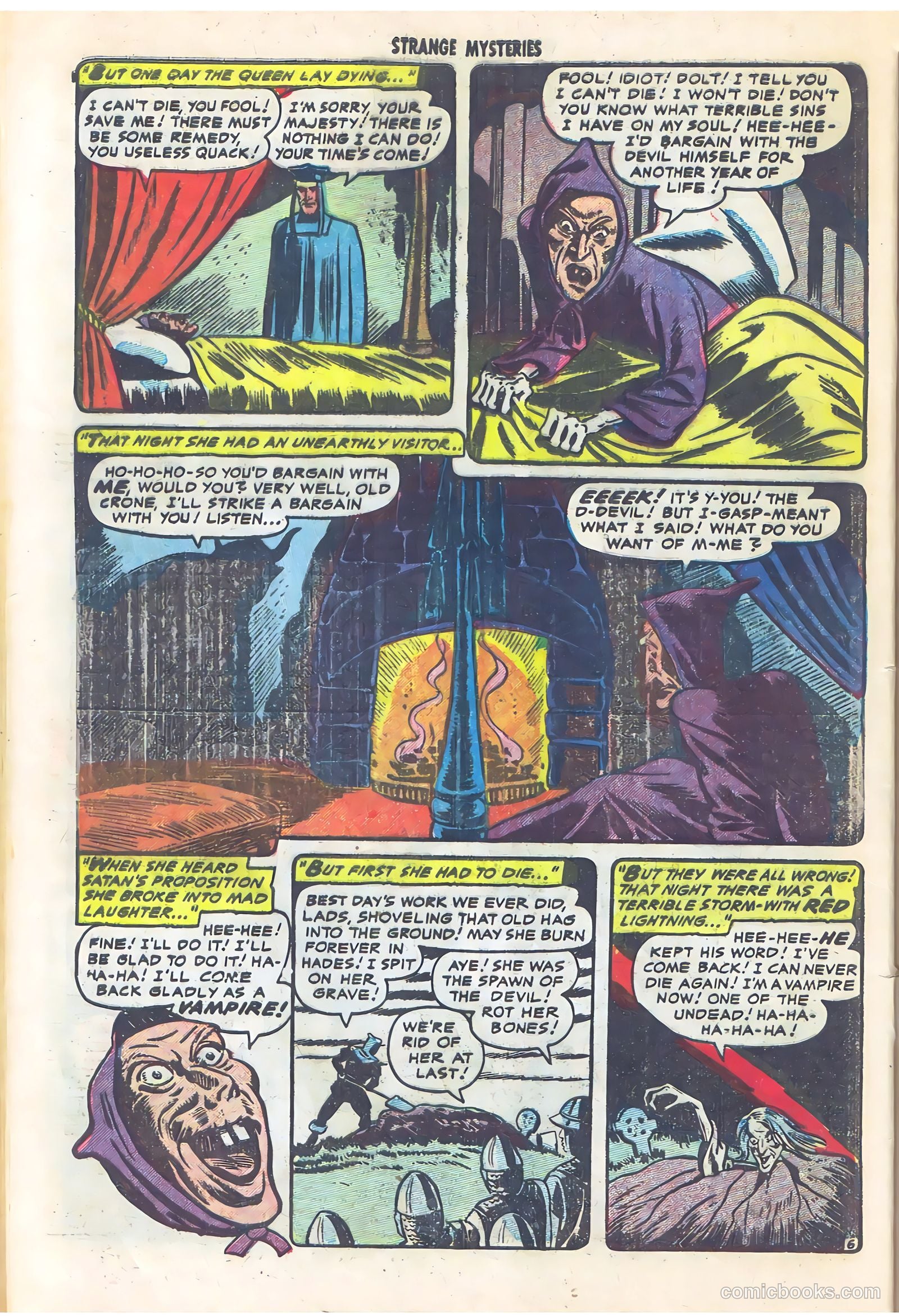 Strange Mysteries #17 (1954) — page 22 of 25