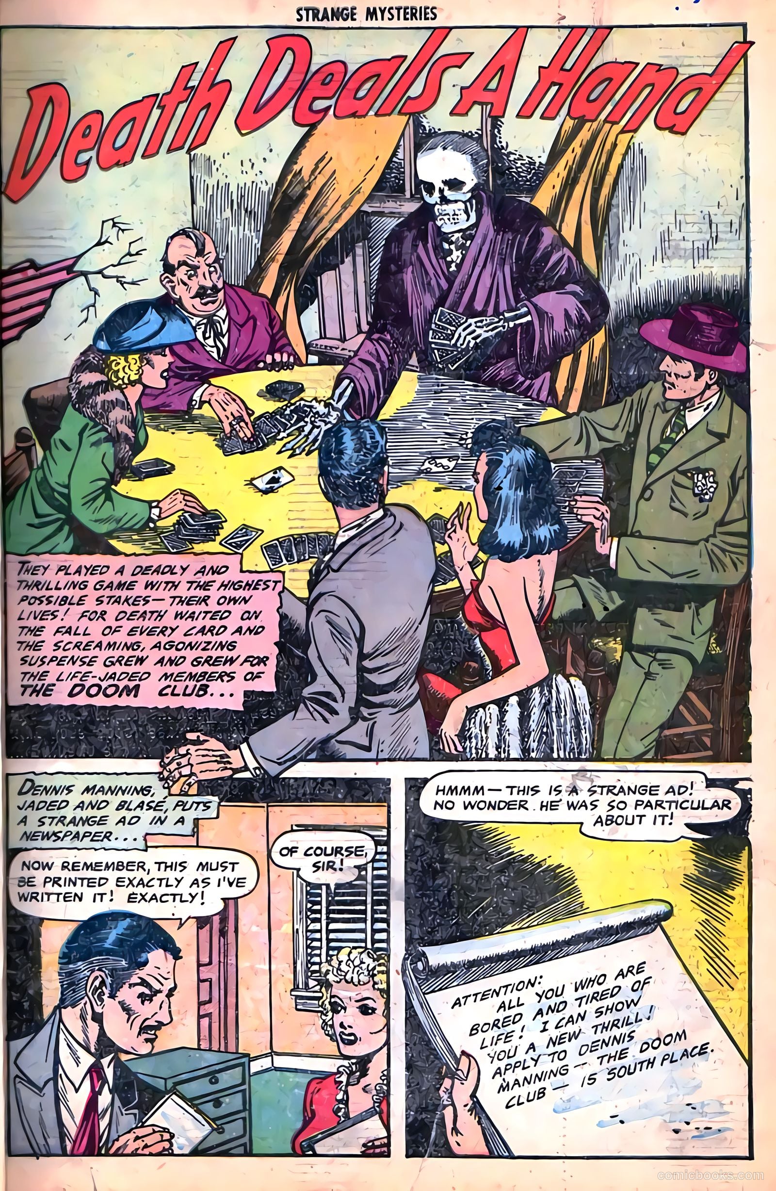 Strange Mysteries #18 (1954) — page 3