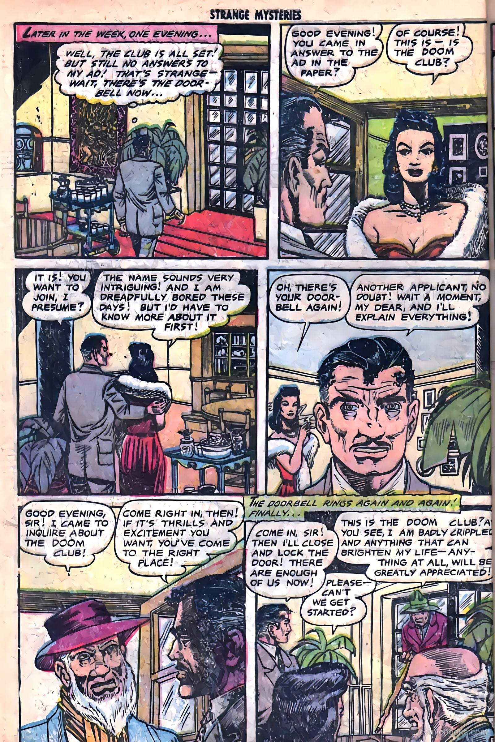 Strange Mysteries #18 (1954) — page 4
