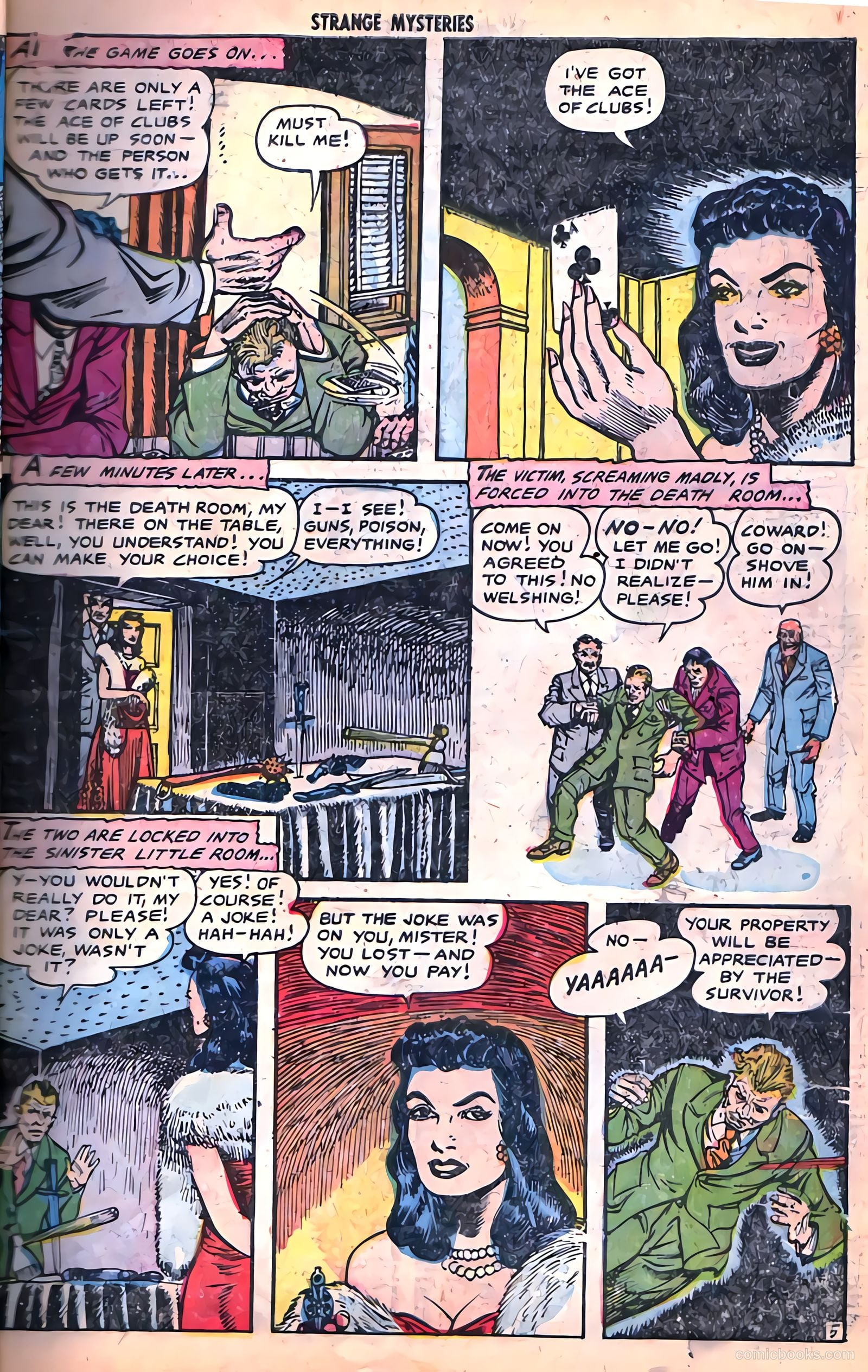 Strange Mysteries #18 (1954) — page 7