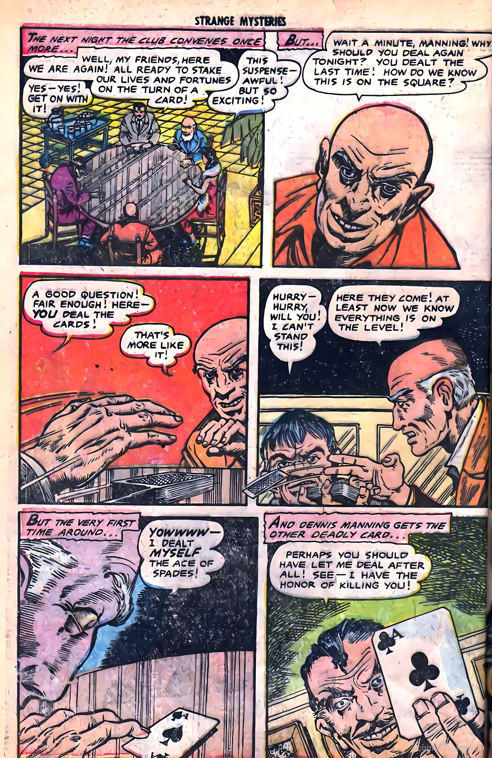 Strange Mysteries #18 (1954) — page 8