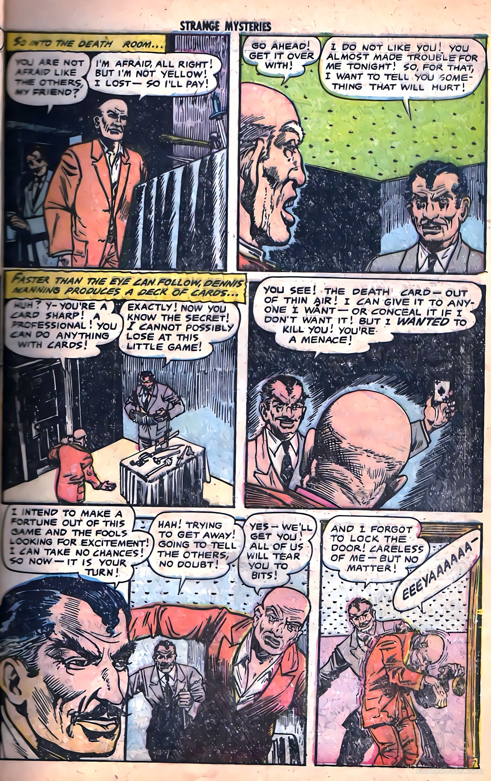 Strange Mysteries #18 (1954) — page 9