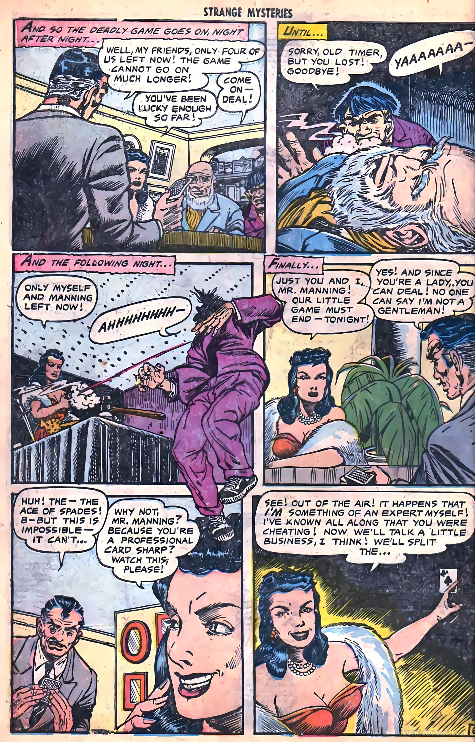 Strange Mysteries #18 (1954) — page 10