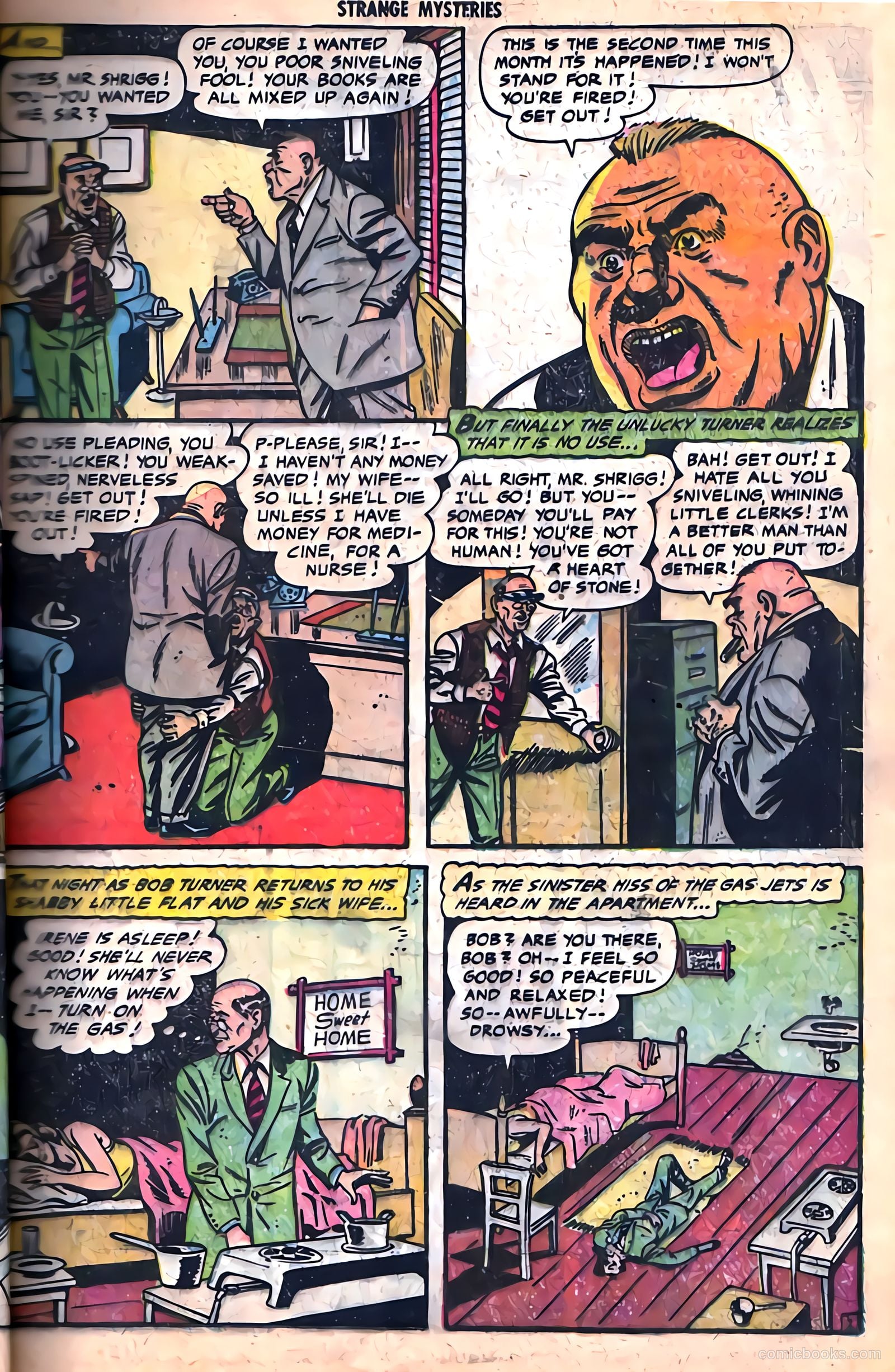 Strange Mysteries #18 (1954) — page 13