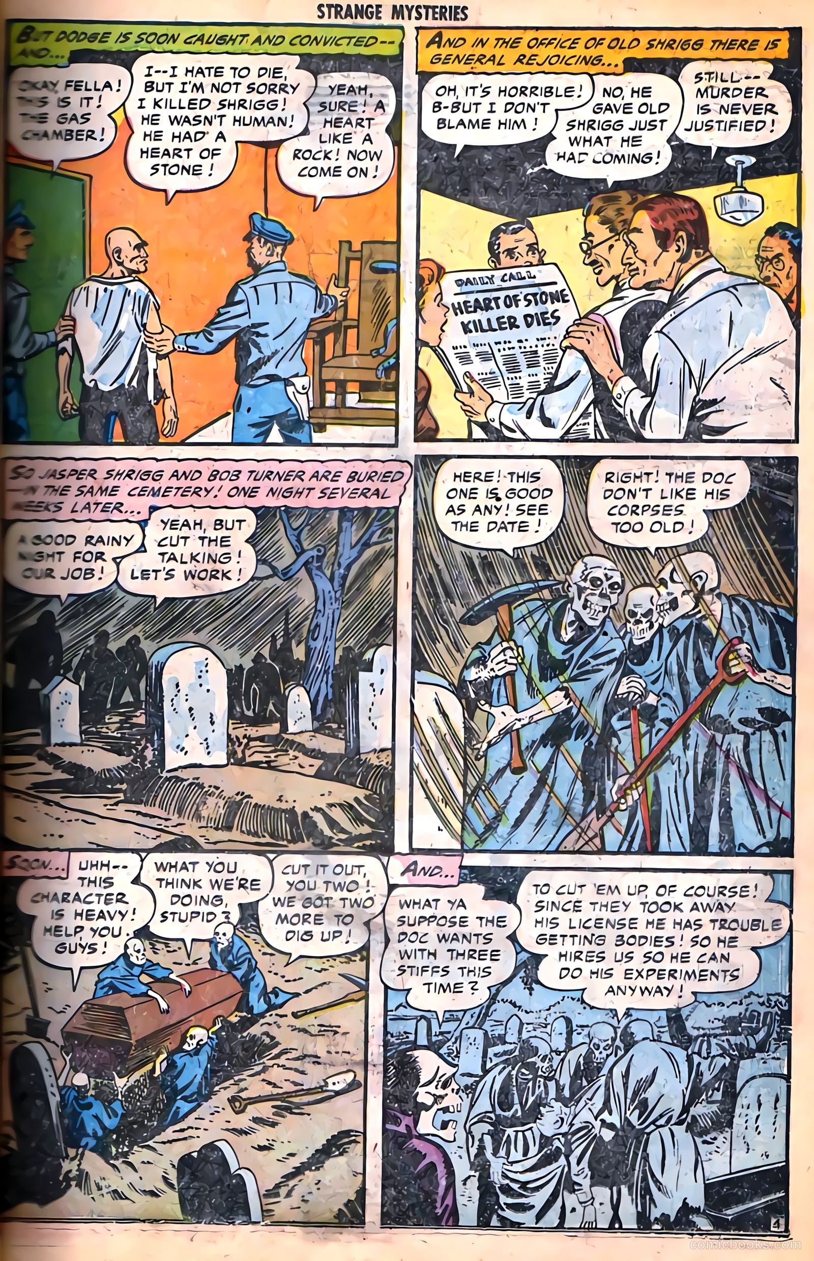 Strange Mysteries #18 (1954) — page 15