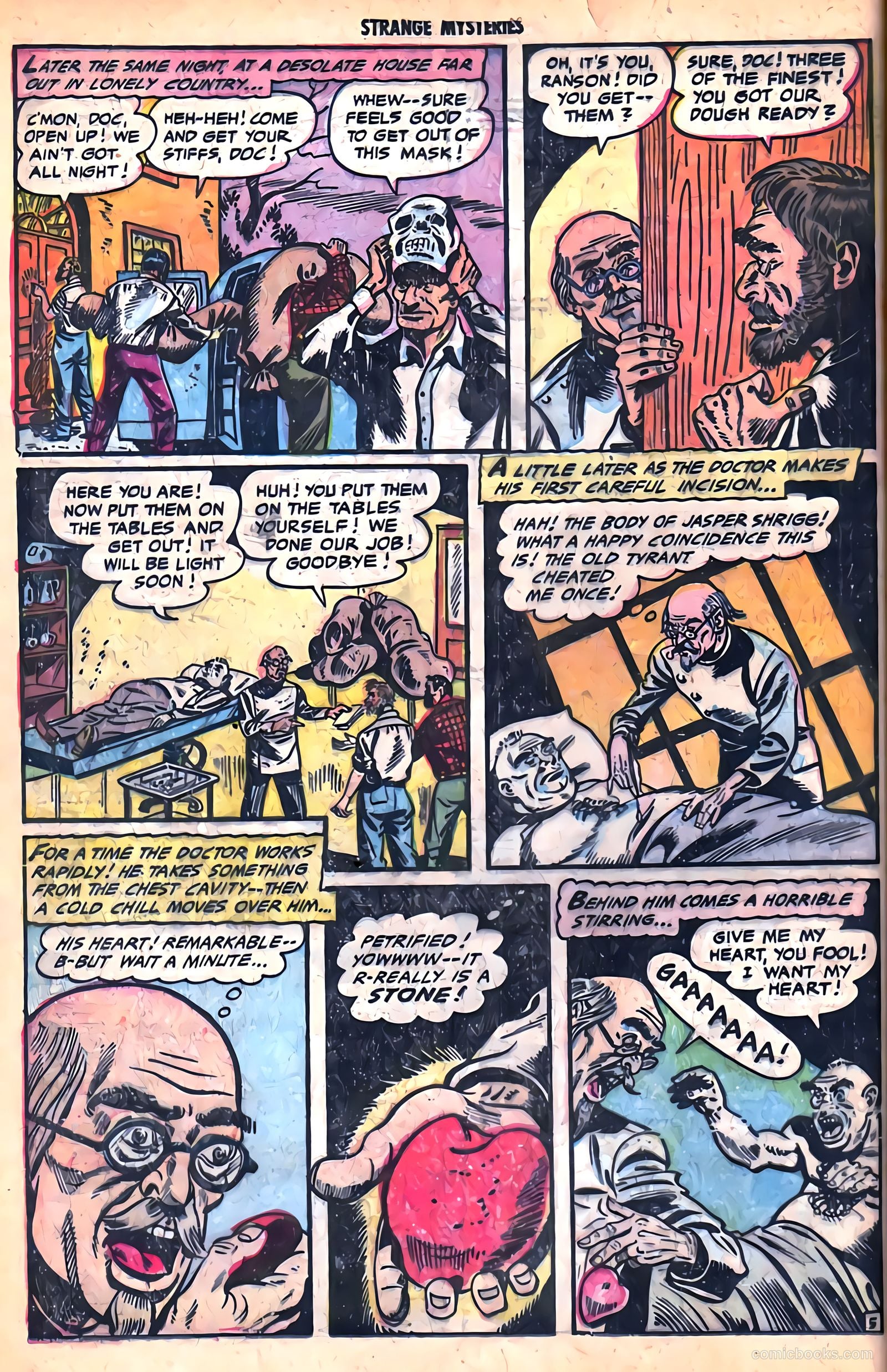 Strange Mysteries #18 (1954) — page 16
