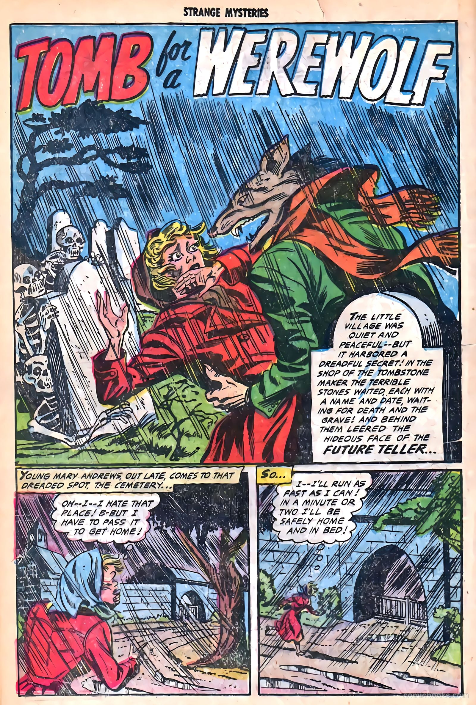 Strange Mysteries #18 (1954) — page 20