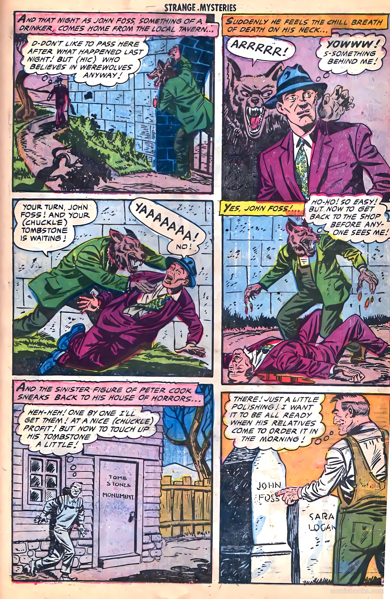 Strange Mysteries #18 (1954) — page 23