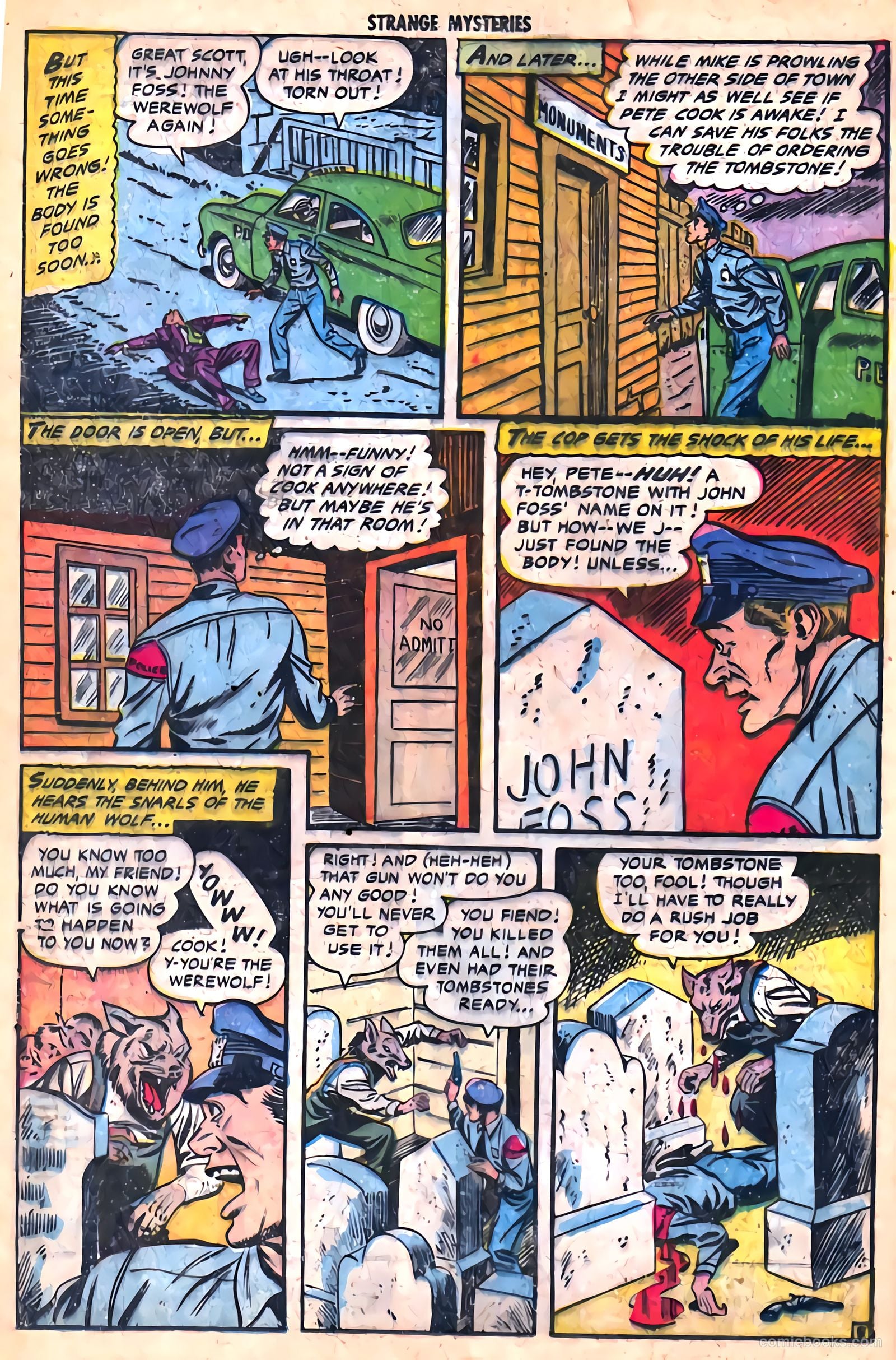 Strange Mysteries #18 (1954) — page 24