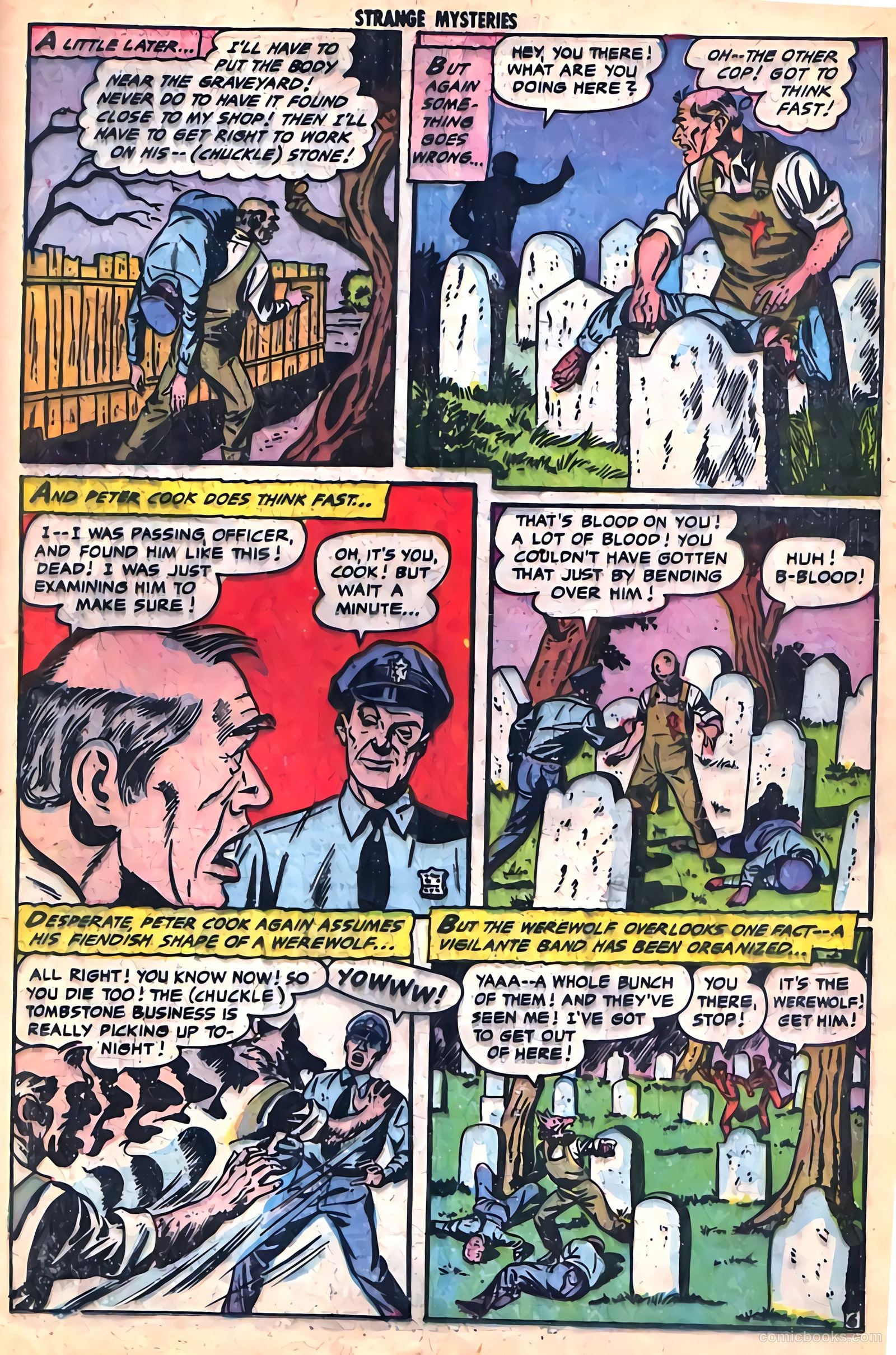 Strange Mysteries #18 (1954) — page 25