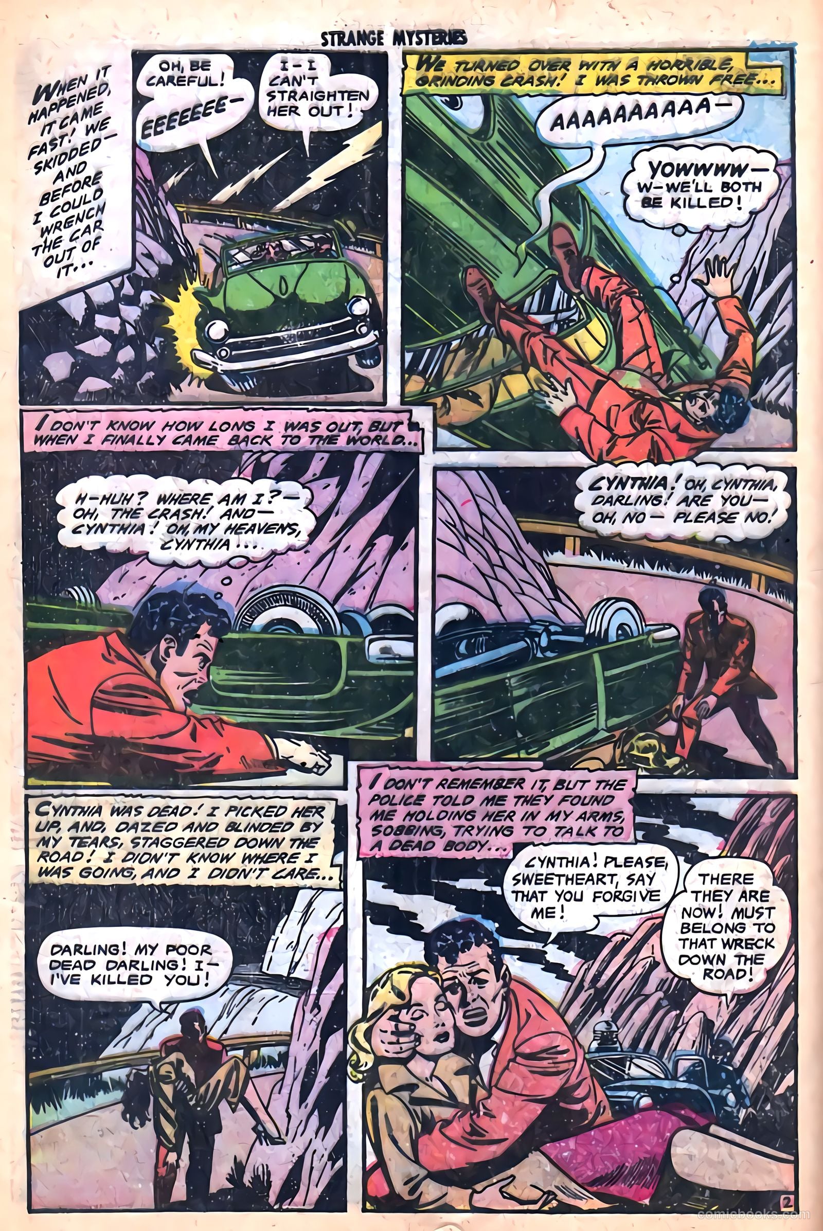 Strange Mysteries #18 (1954) — page 28