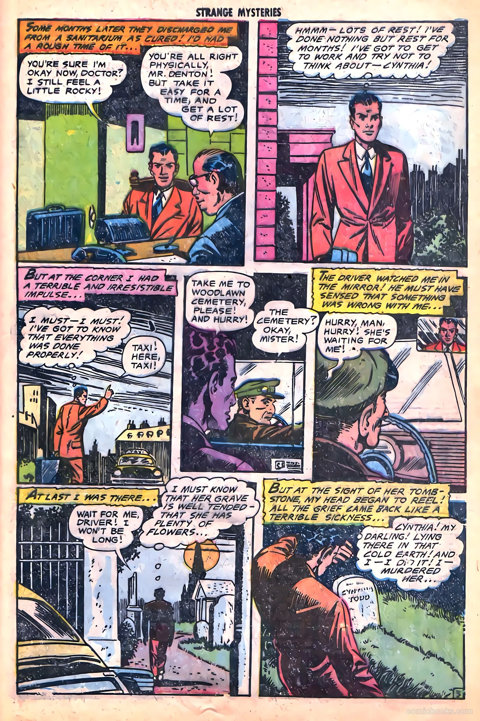 Strange Mysteries #18 (1954) — page 29