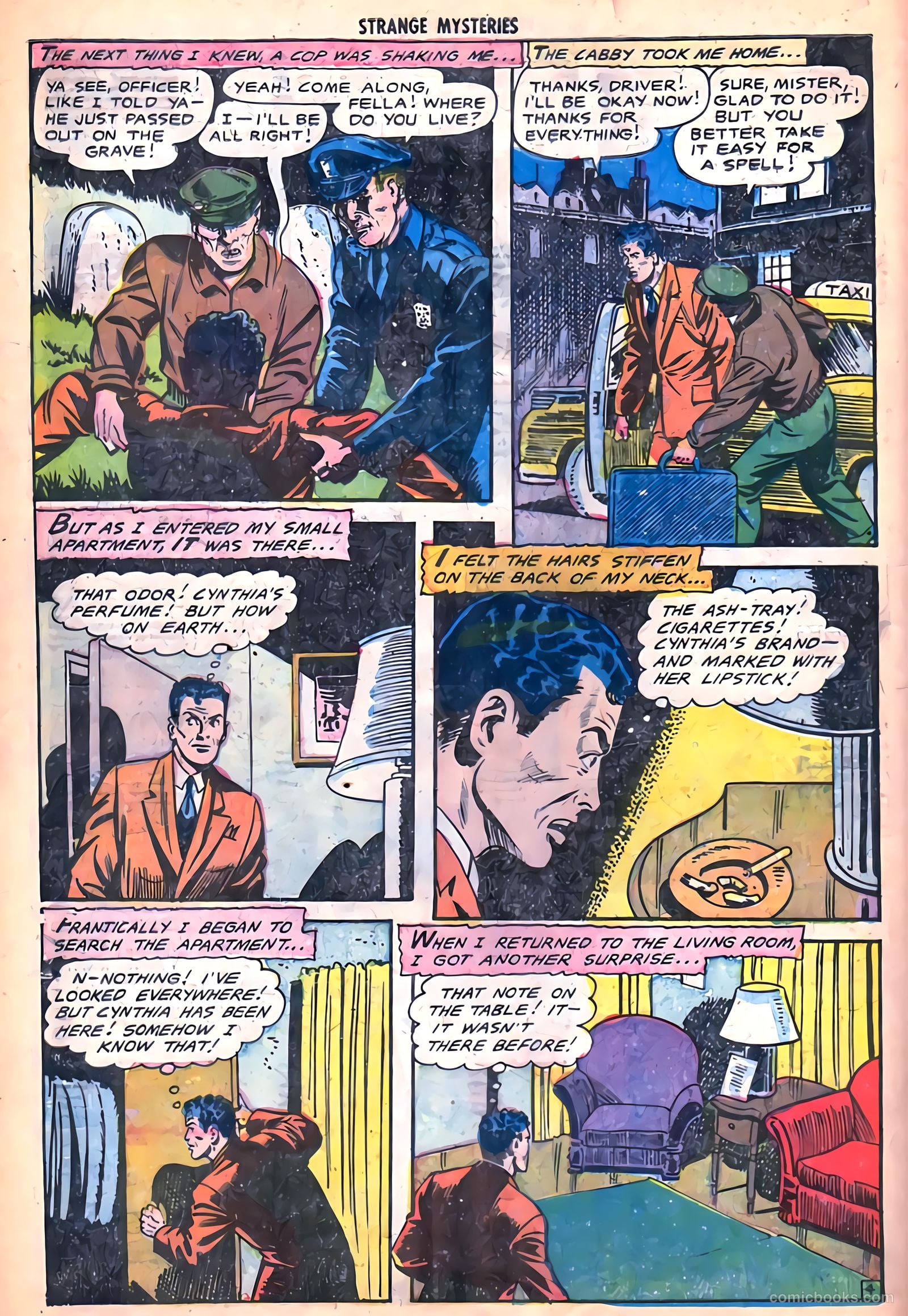 Strange Mysteries #18 (1954) — page 30