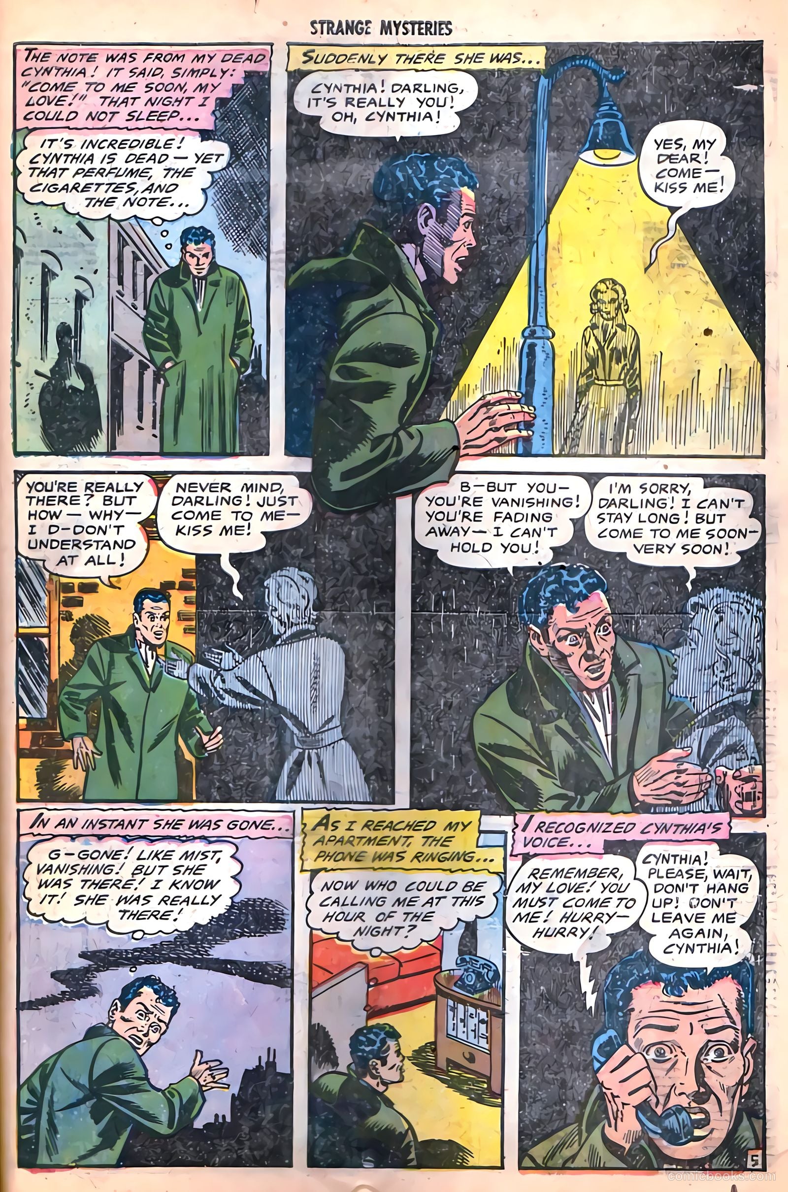 Strange Mysteries #18 (1954) — page 31
