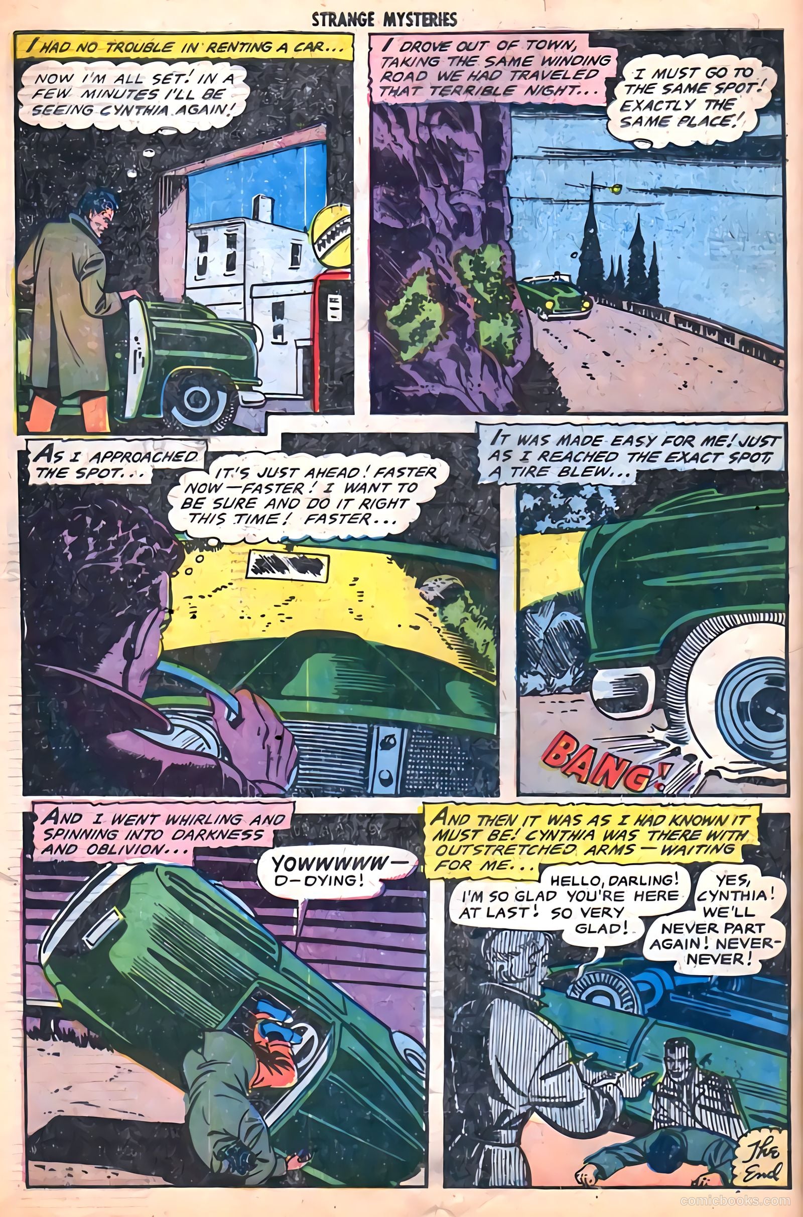Strange Mysteries #18 (1954) — page 34