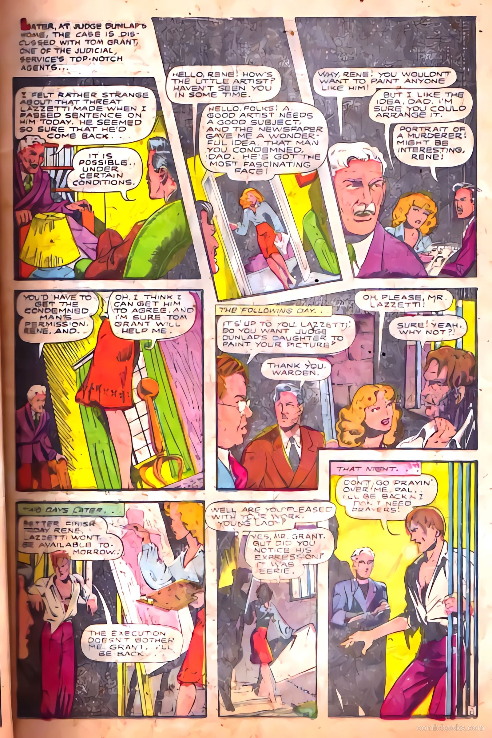 Strange Mysteries #19 (1954) — page 13