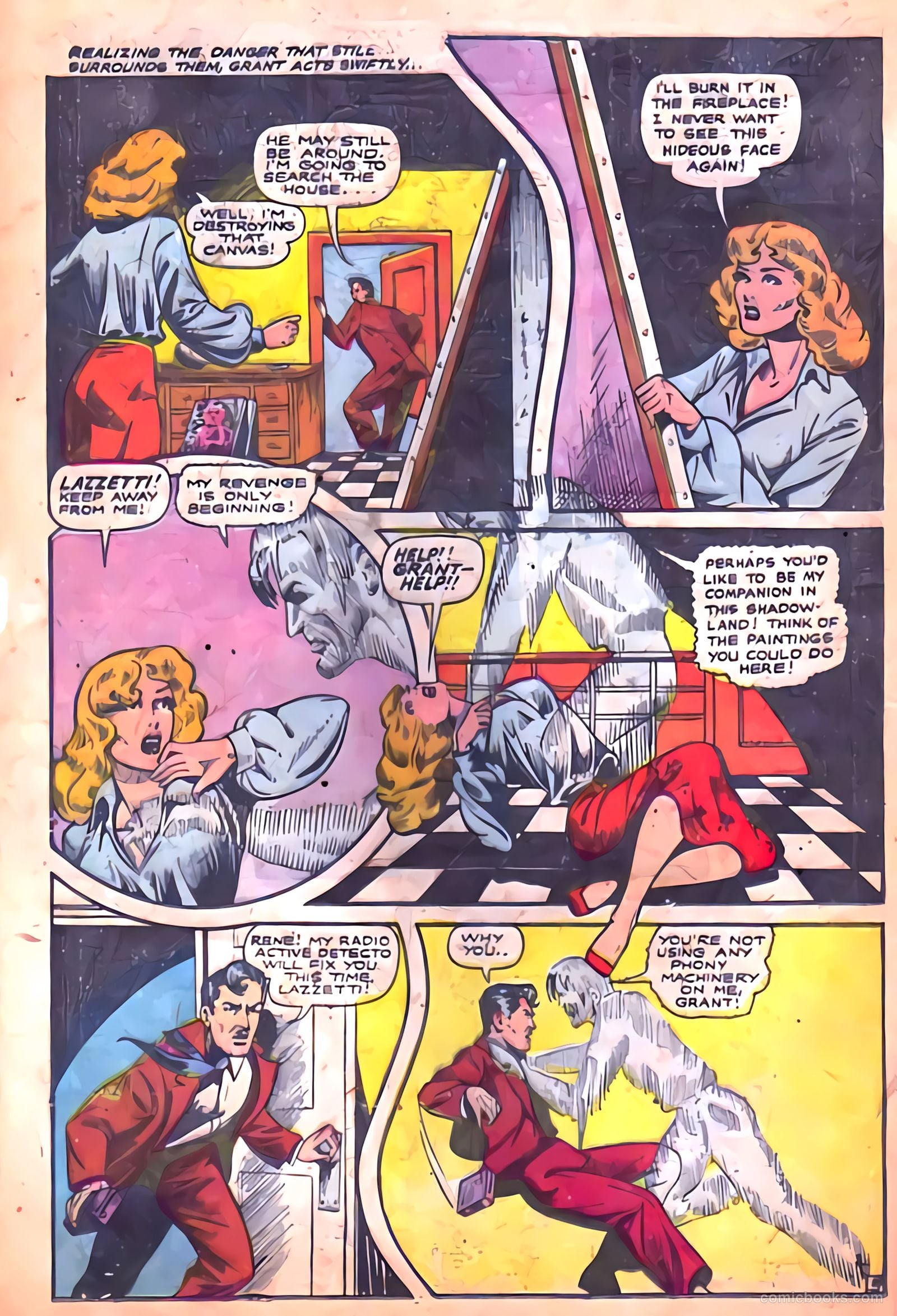 Strange Mysteries #19 (1954) — page 16