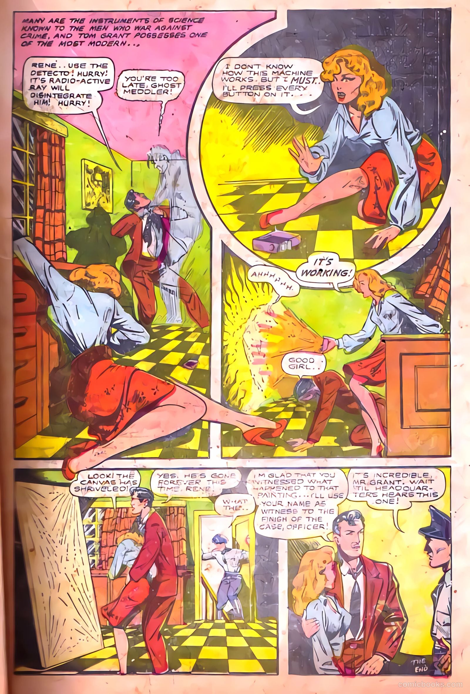 Strange Mysteries #19 (1954) — page 17