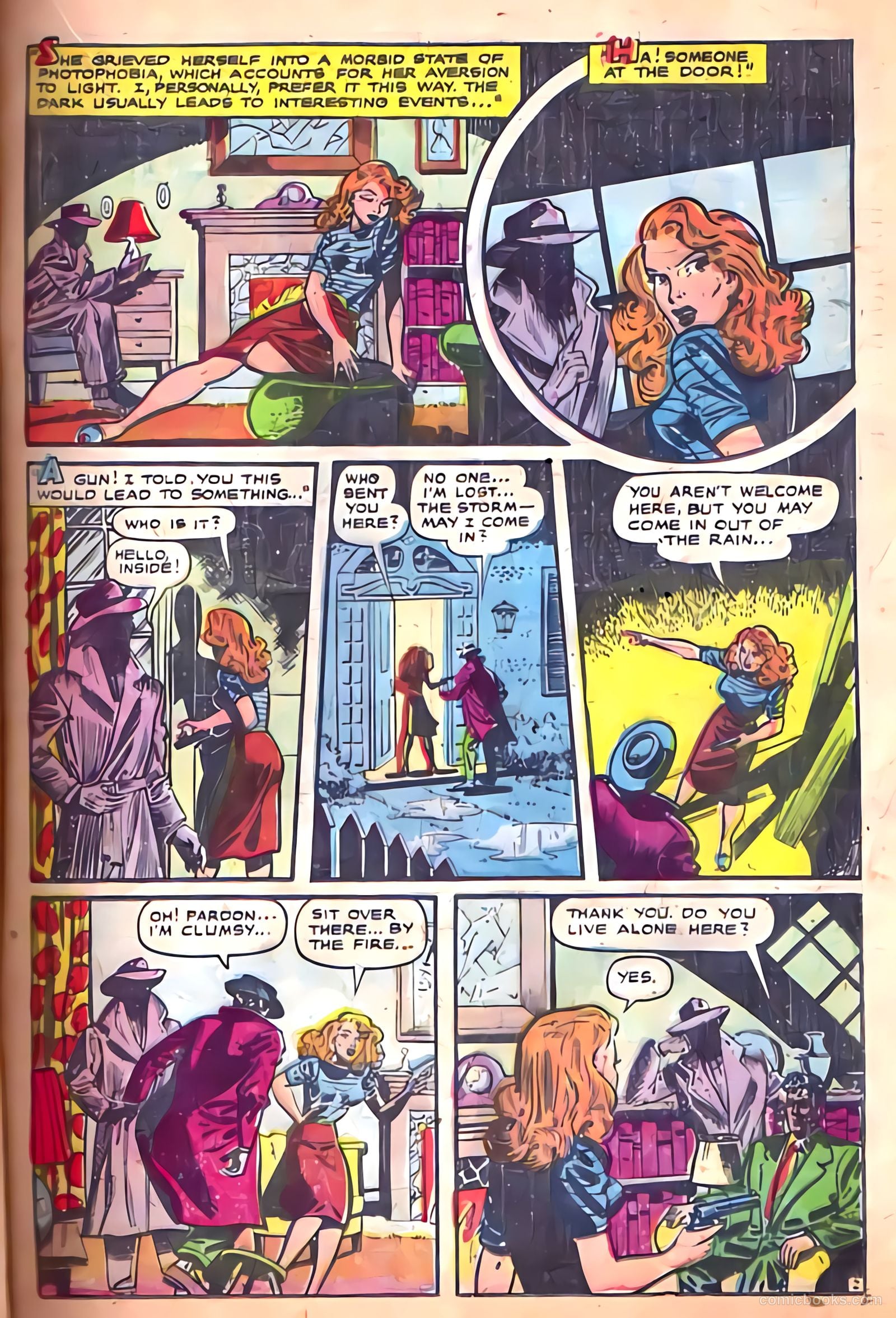 Strange Mysteries #19 (1954) — page 21