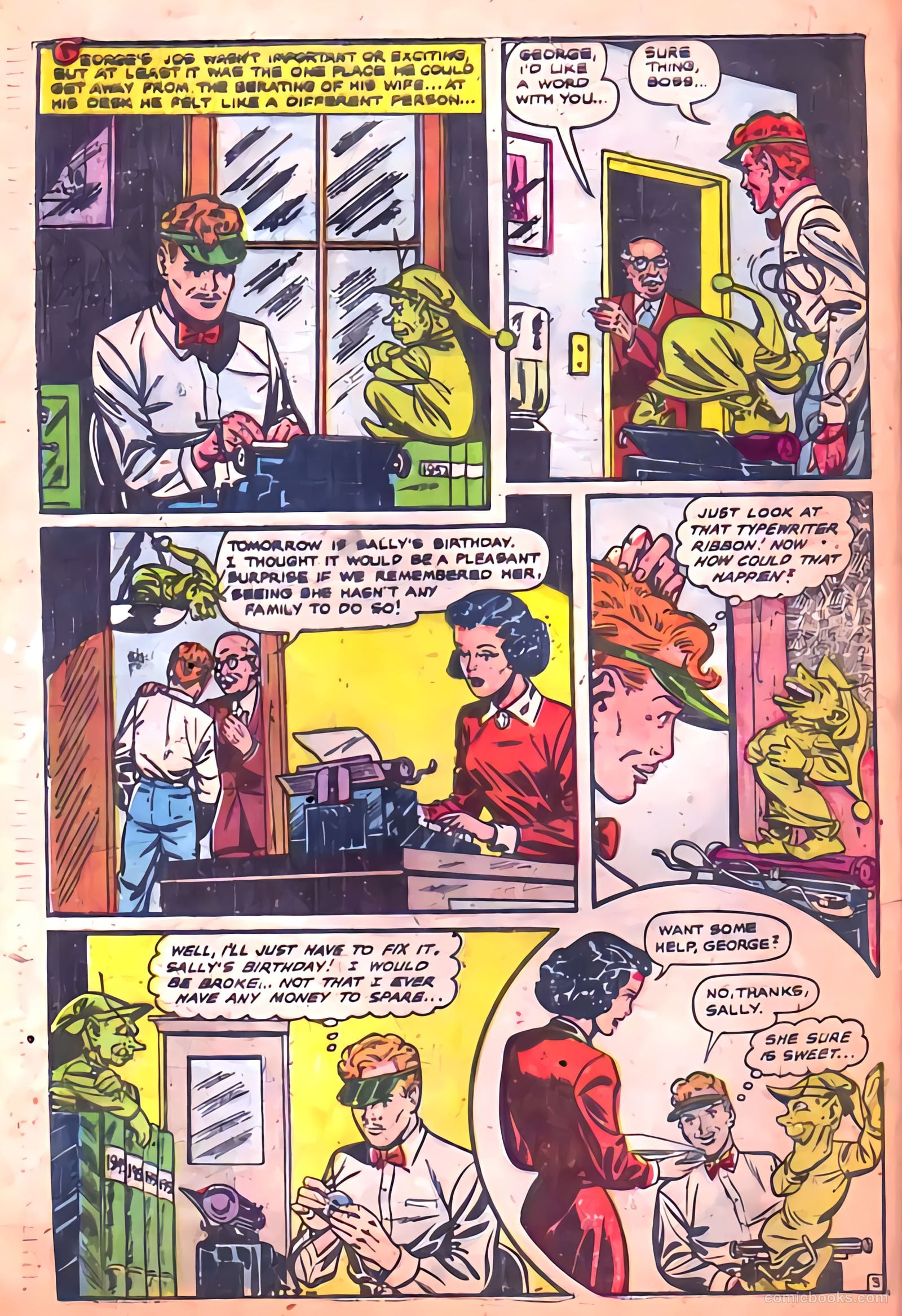 Strange Mysteries #19 (1954) — page 28