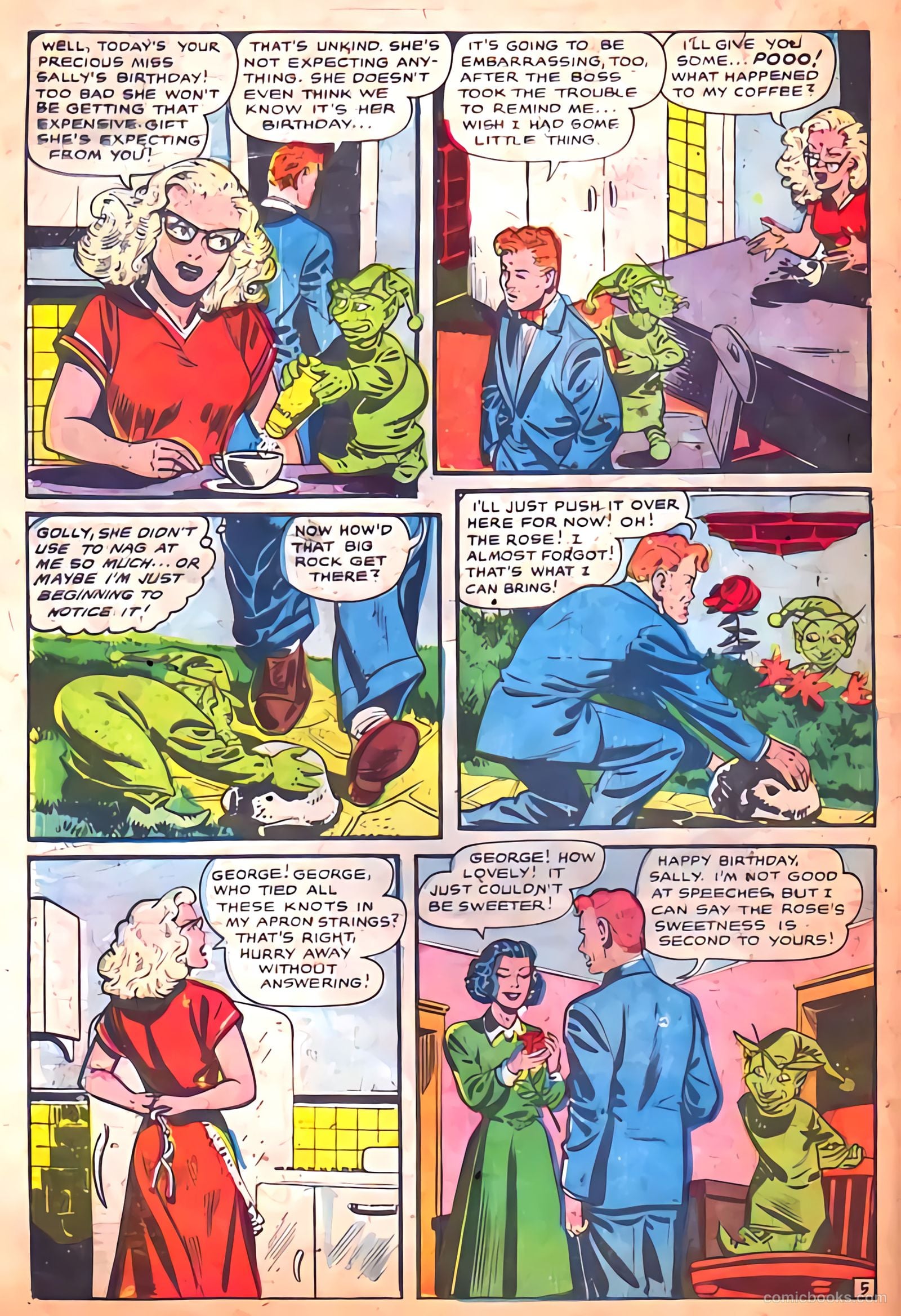 Strange Mysteries #19 (1954) — page 30
