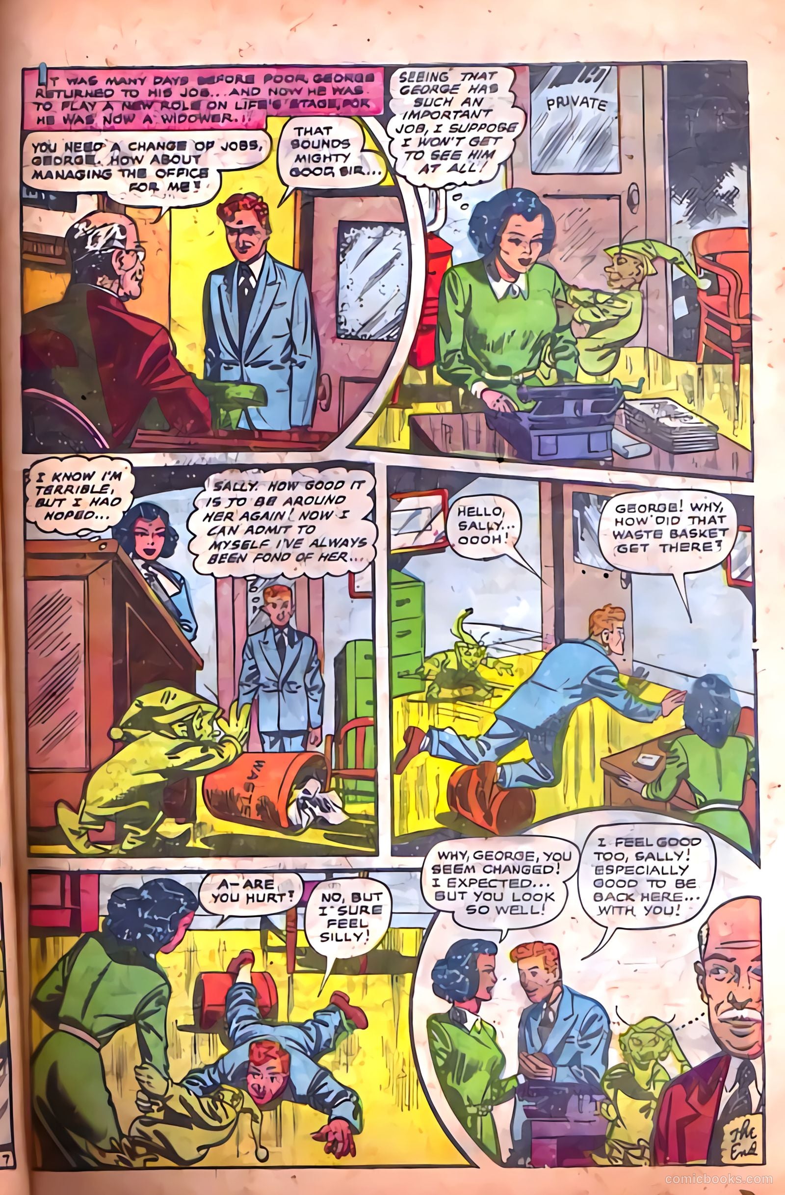 Strange Mysteries #19 (1954) — page 33