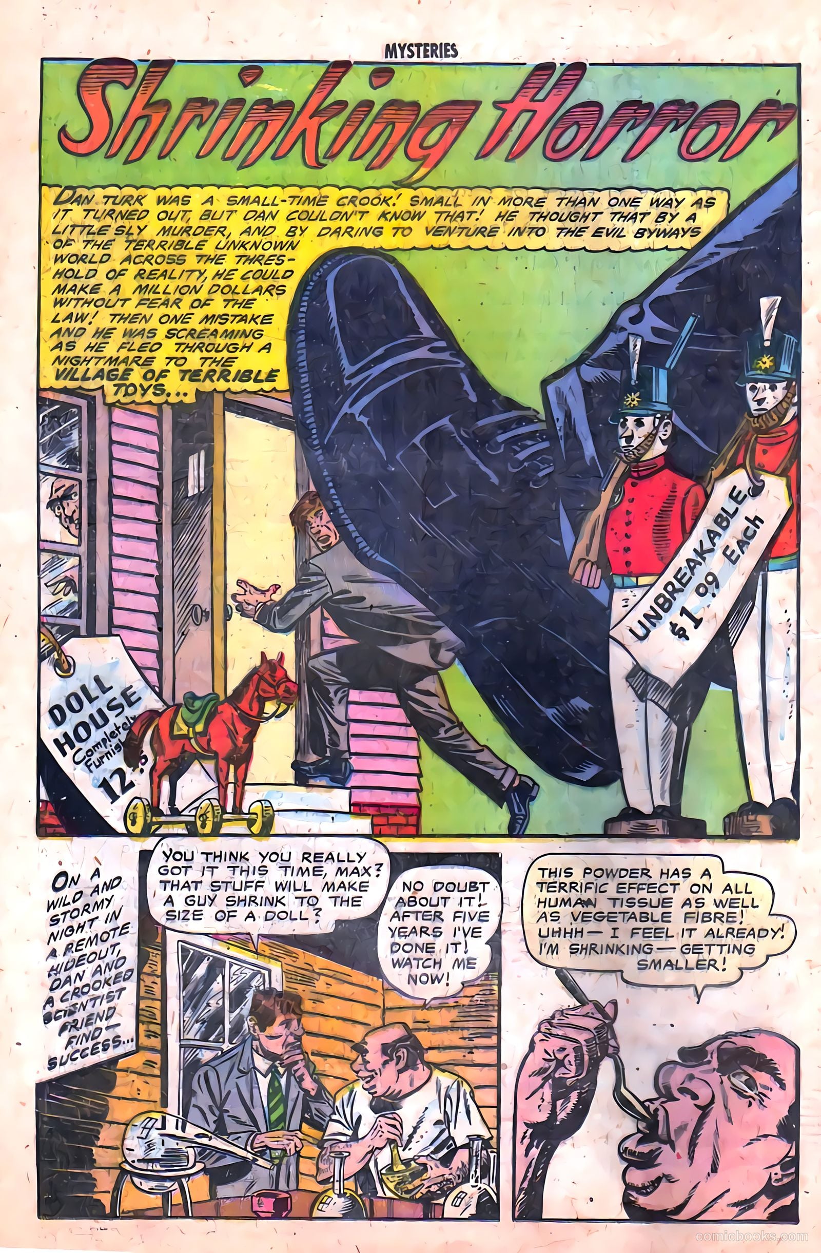 Strange Mysteries #3 (1953) — page 20
