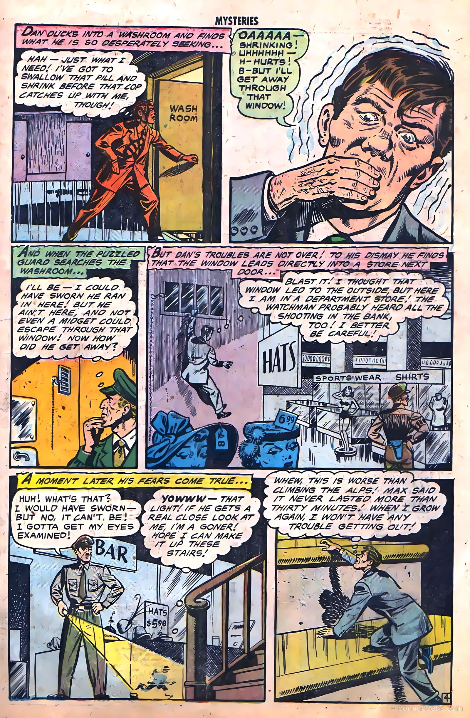 Strange Mysteries #3 (1953) — page 23