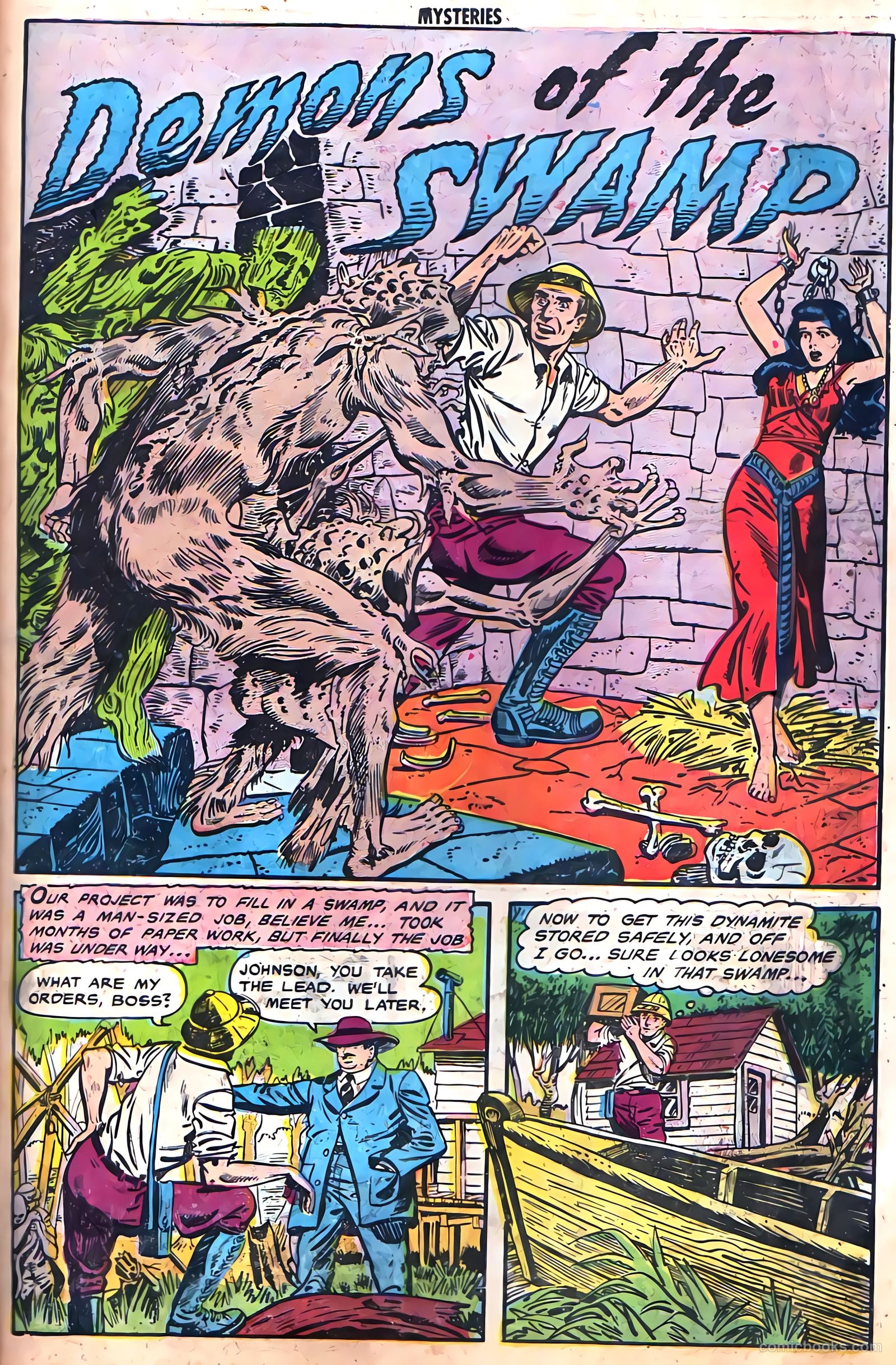 Strange Mysteries #3 (1953) — page 27