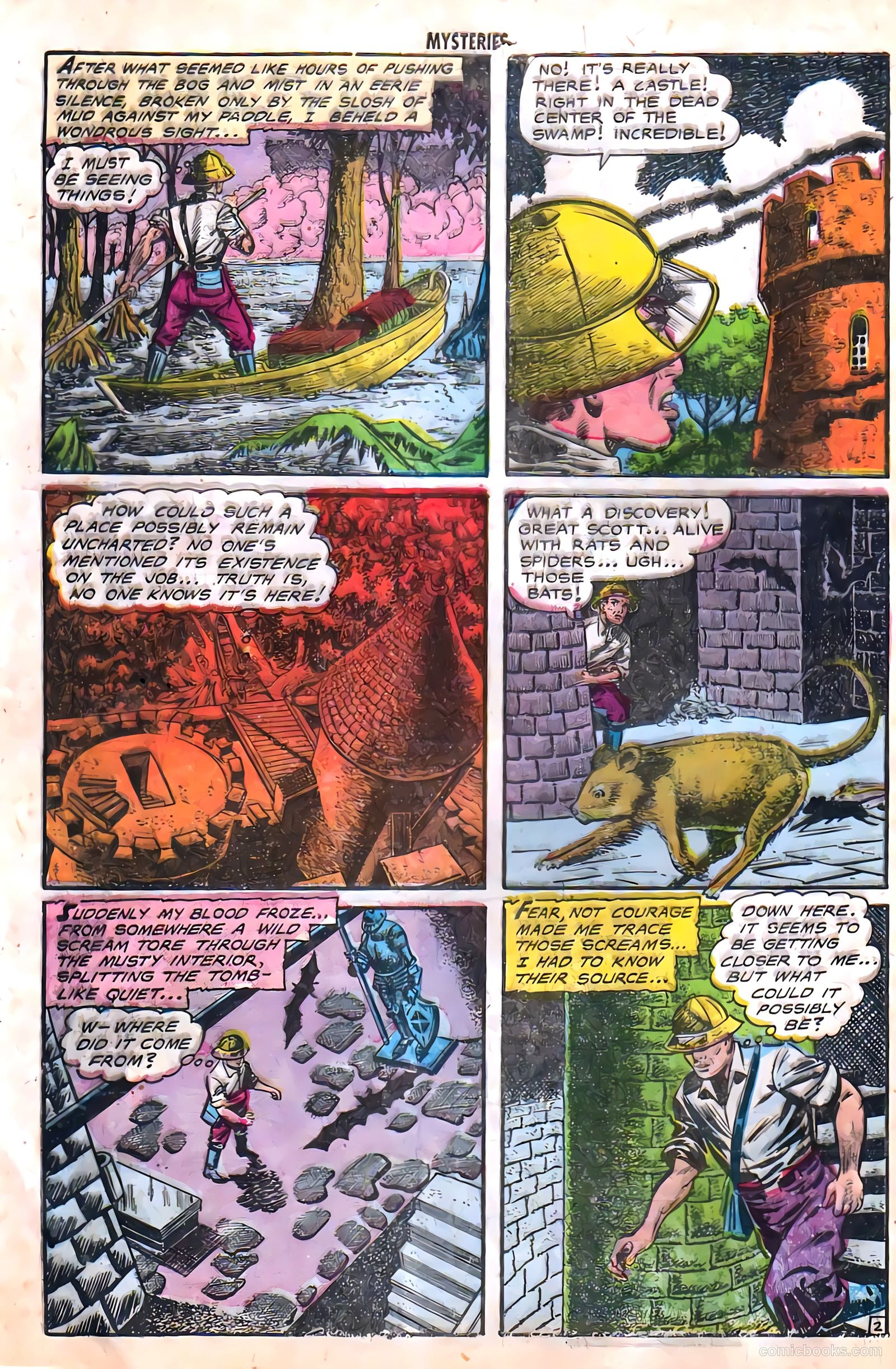 Strange Mysteries #3 (1953) — page 28