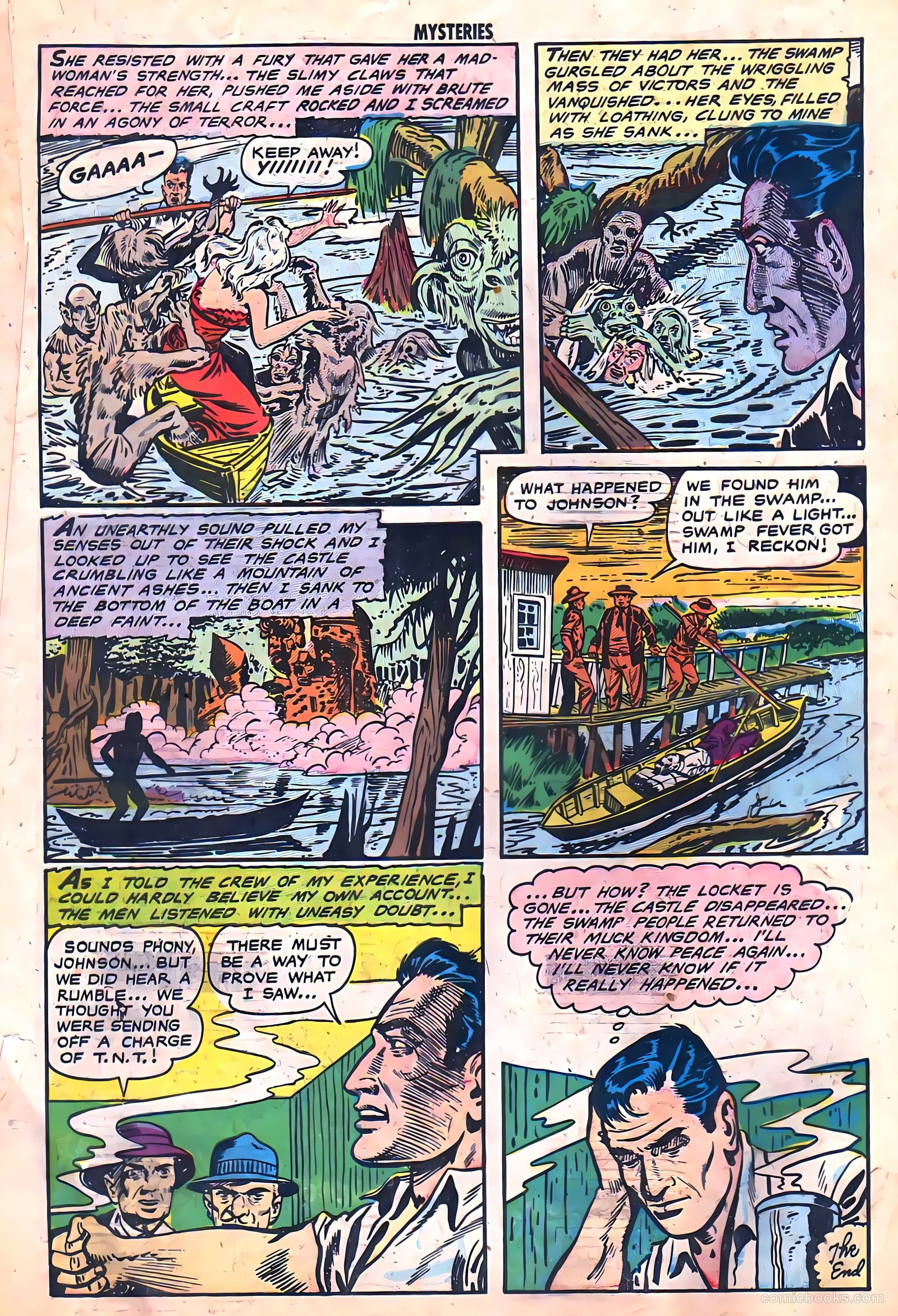 Strange Mysteries #3 (1953) — page 34