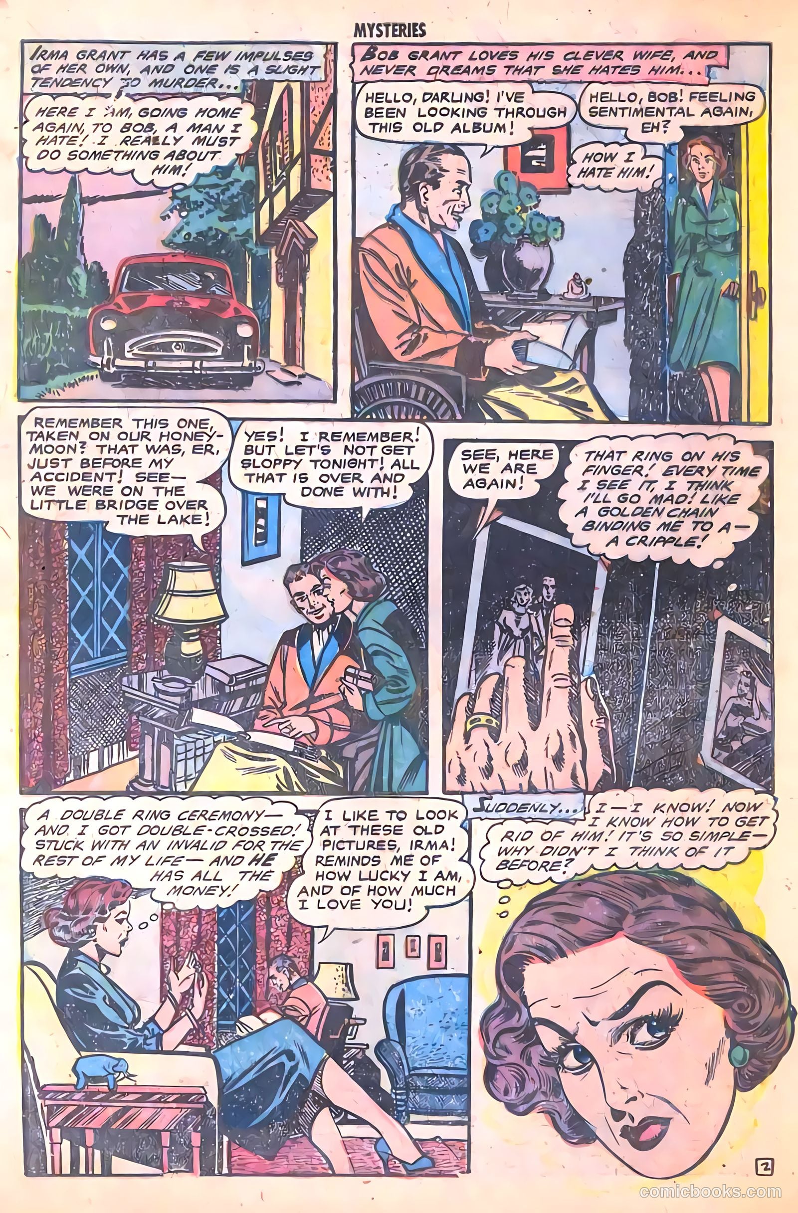 Strange Mysteries #4 (1953) — page 4