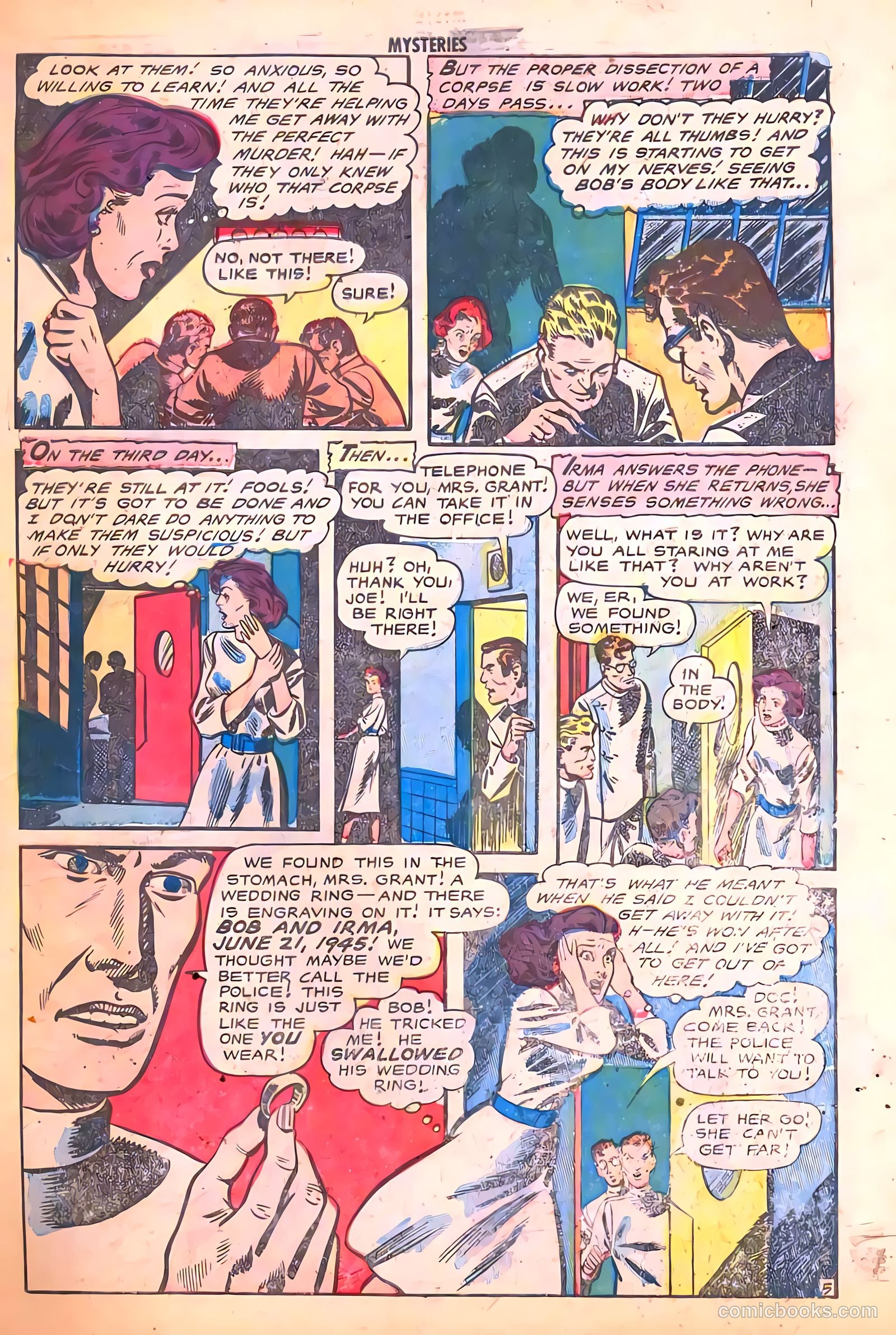 Strange Mysteries #4 (1953) — page 7