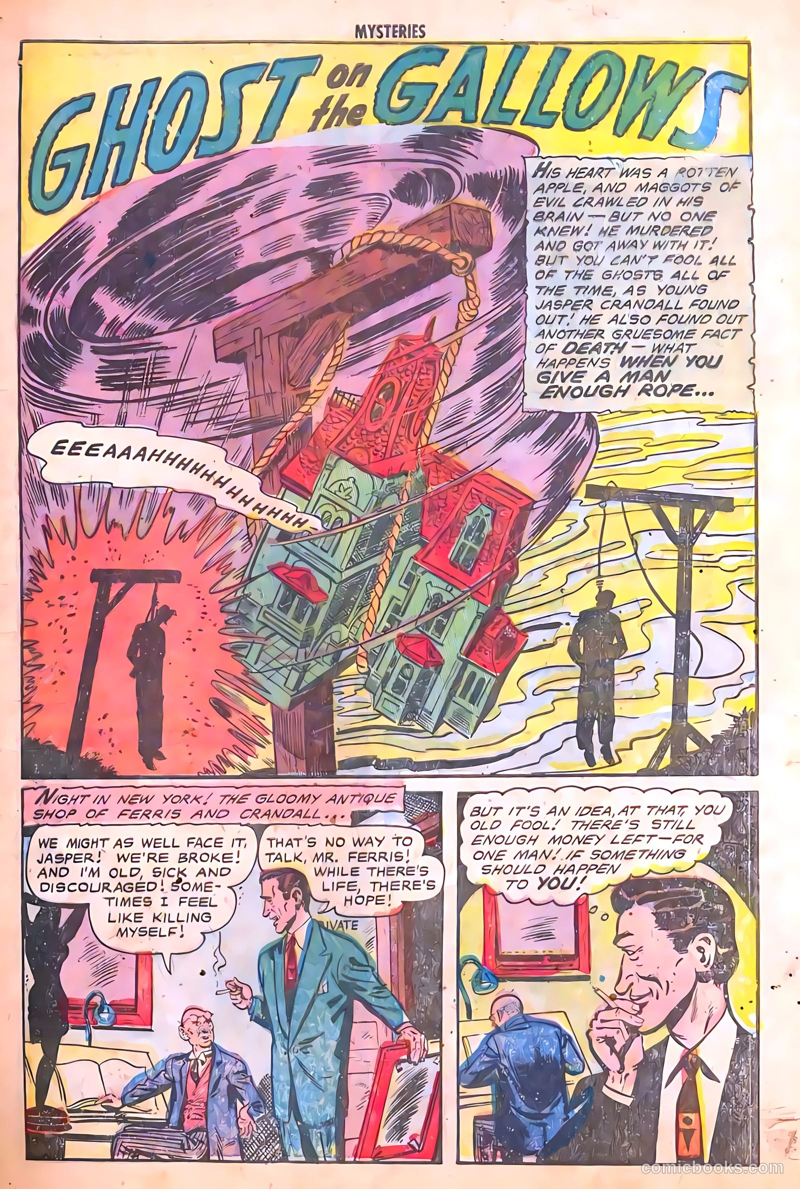 Strange Mysteries #4 (1953) — page 9